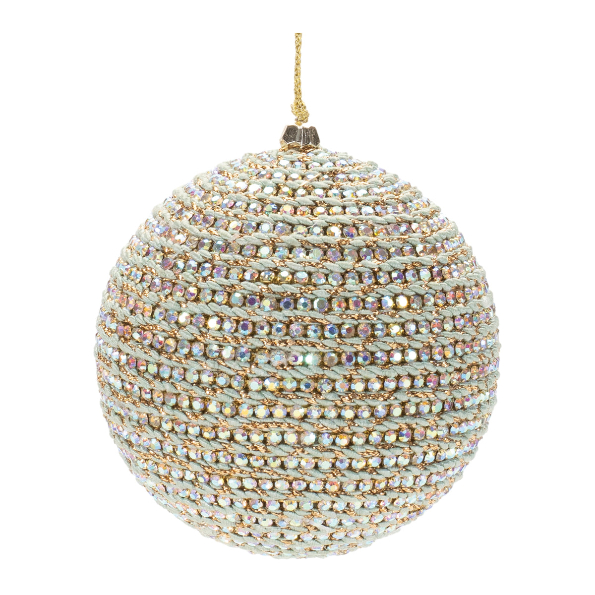Jeweled Ball Ornament (Set of 4)