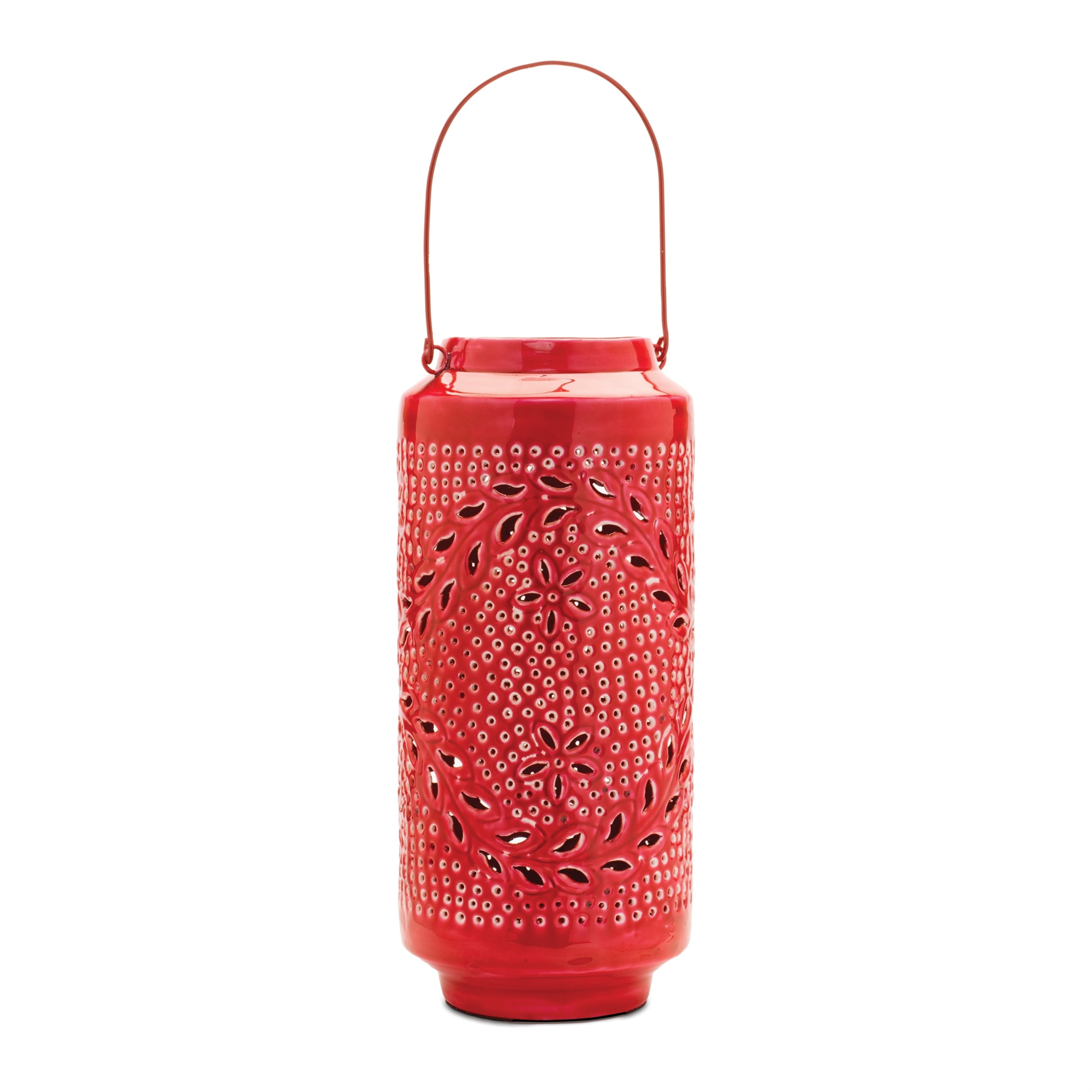 Lantern 15.5”H Iron