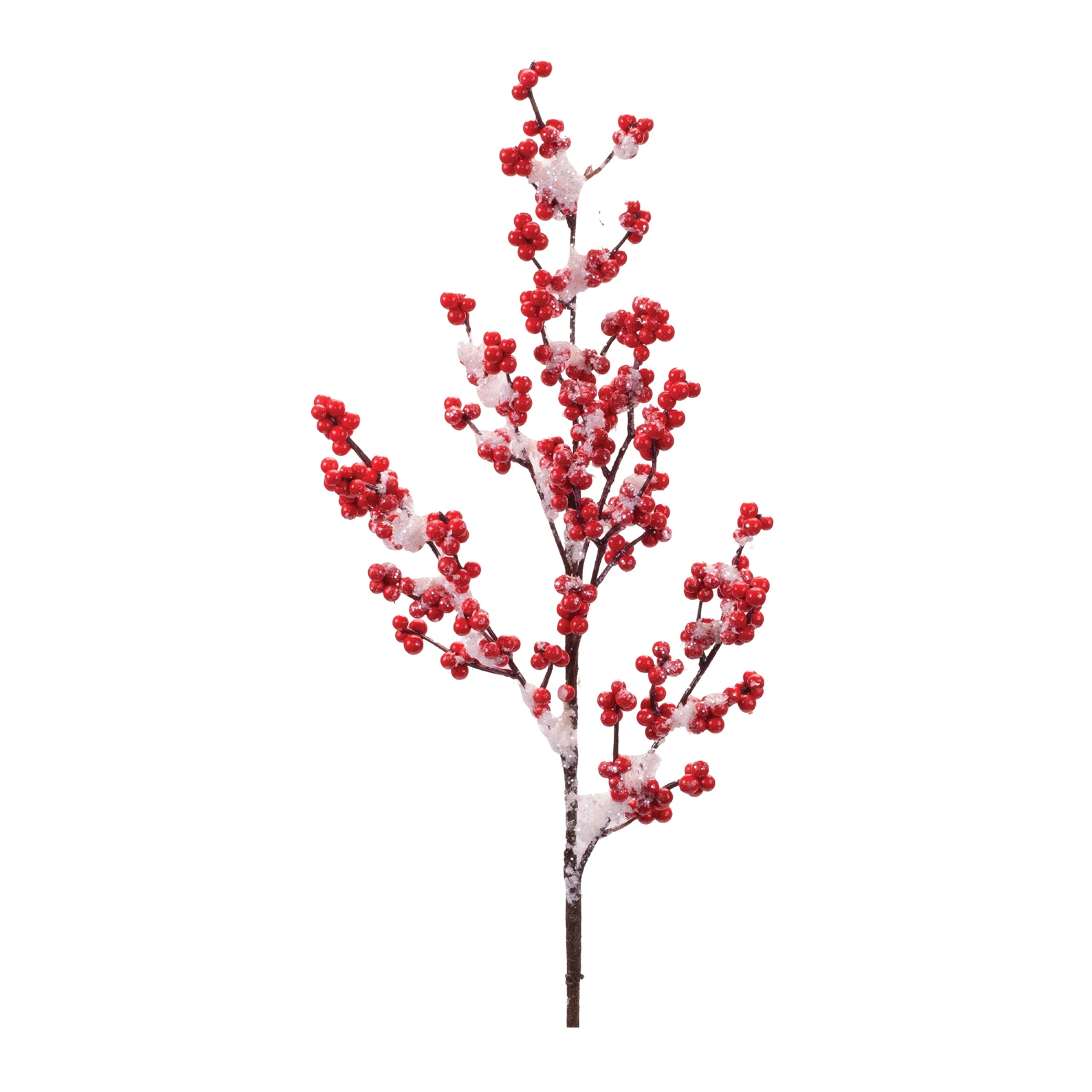 Snowy Berry Spray 26.5”H Styrofoam/
