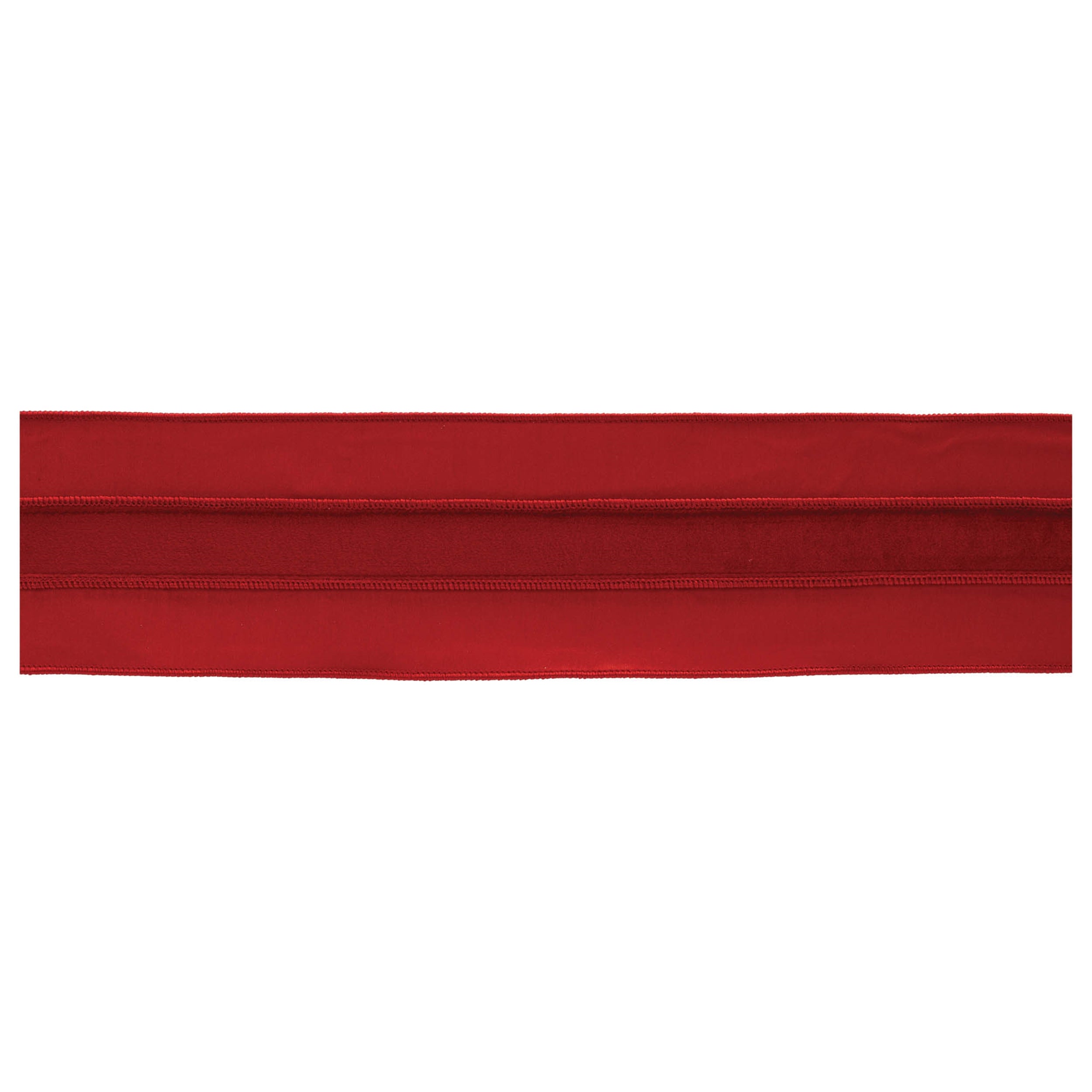 4" x 5 Yds. Wired Polyester (Set of 2)