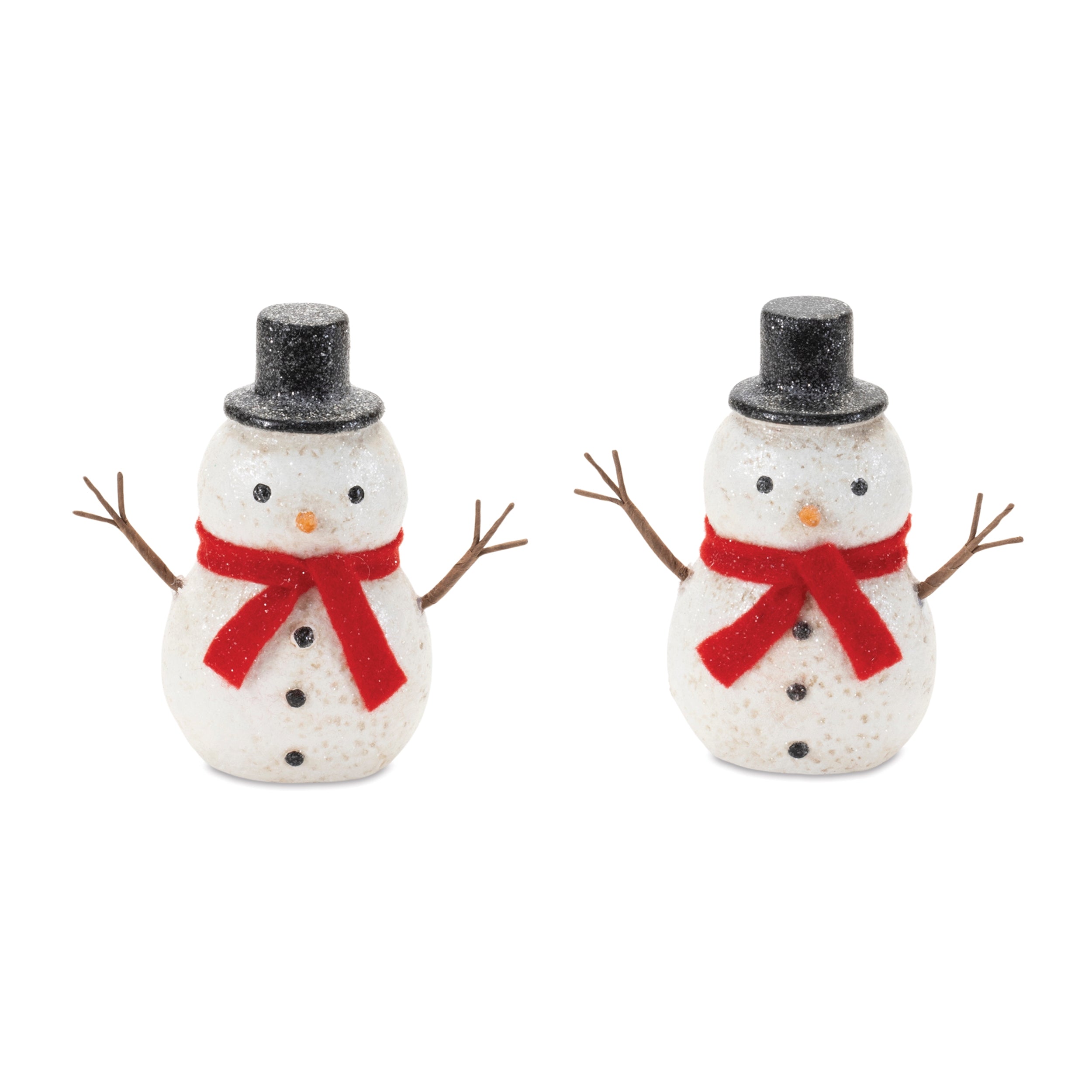 Snowman 4.5”H Paper Pulp