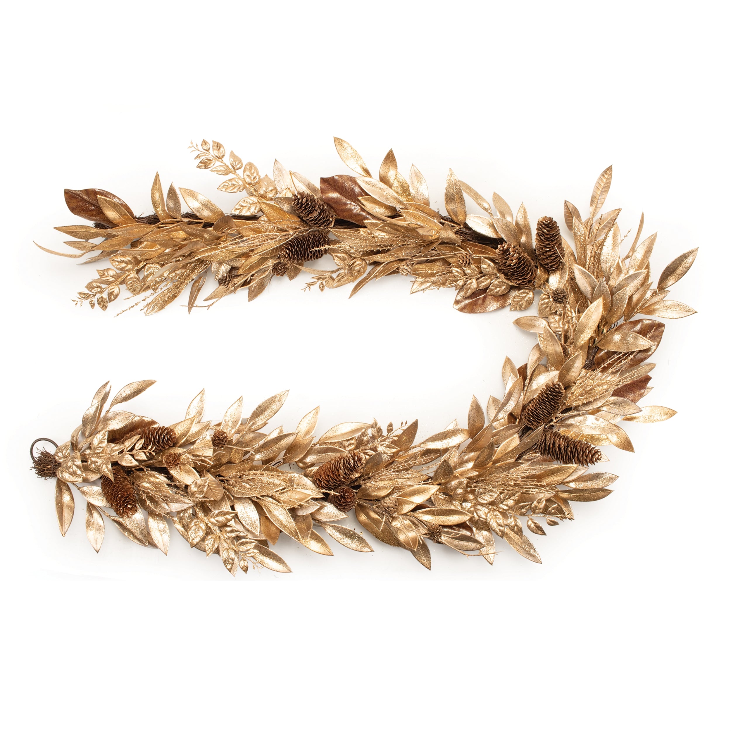 Mixed Bay Leaf Garland 5.5'L