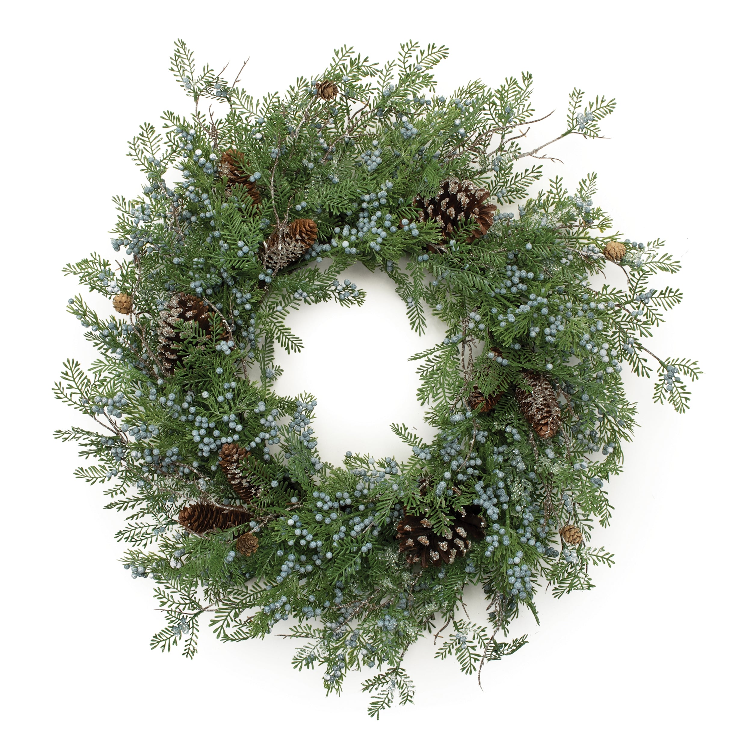 Mixed Juniper Wreath 26”D
