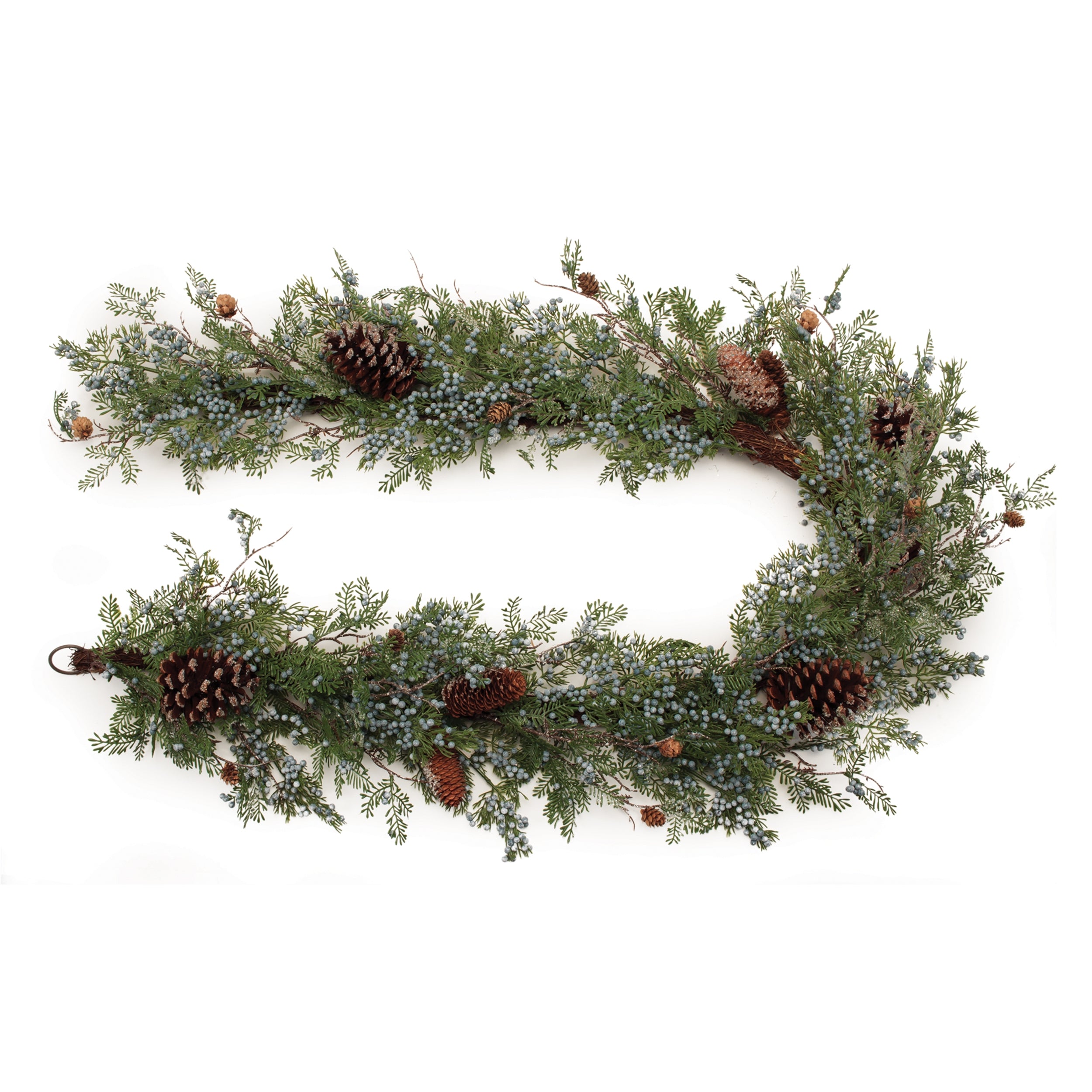 Mixed Juniper Garland 6'L