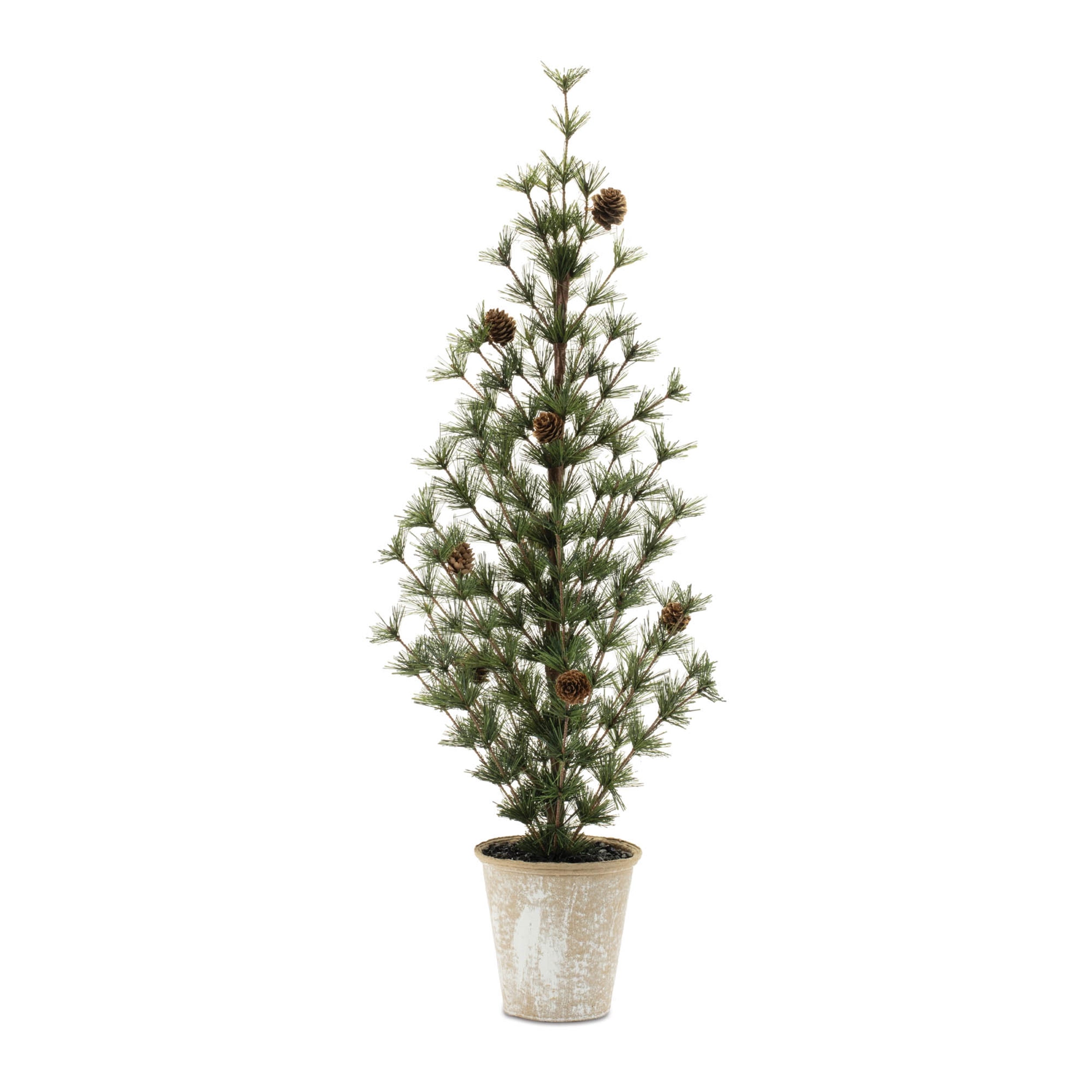 Potted Mini Tree (Set of 2) 31"H Plastic