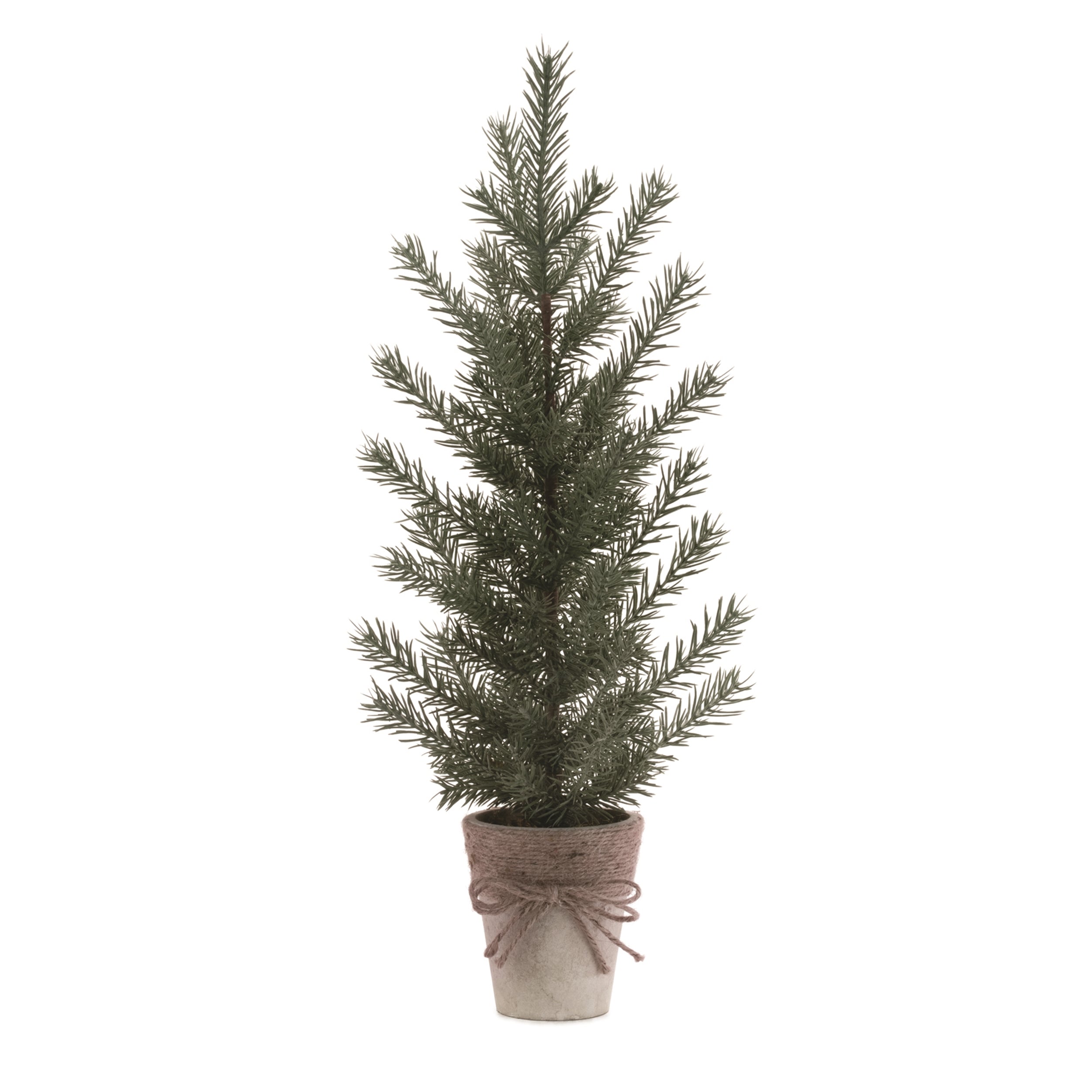Potted Mini Tree 23.5”H PVC/