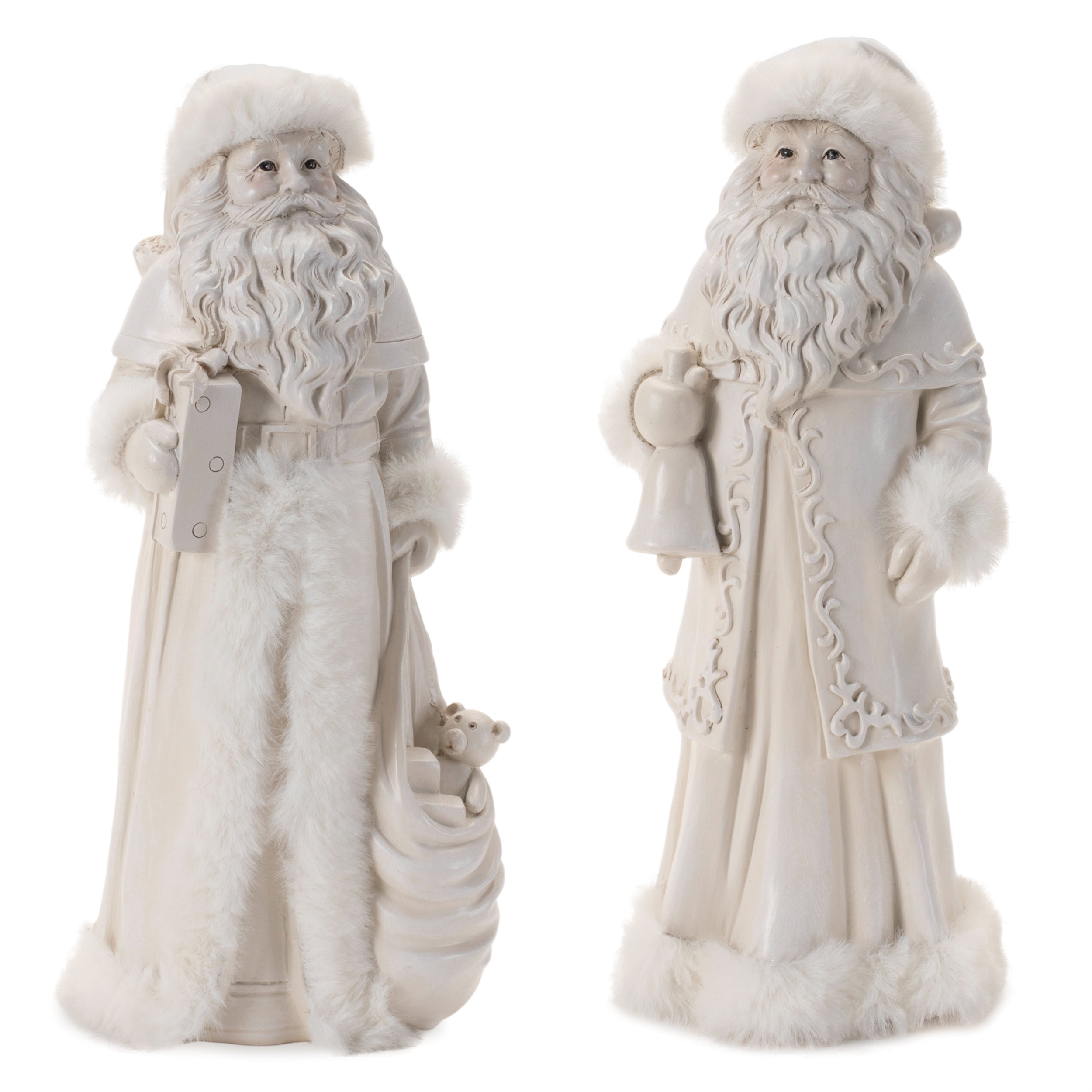 Santa (2 Asst) 8.5”H Resin