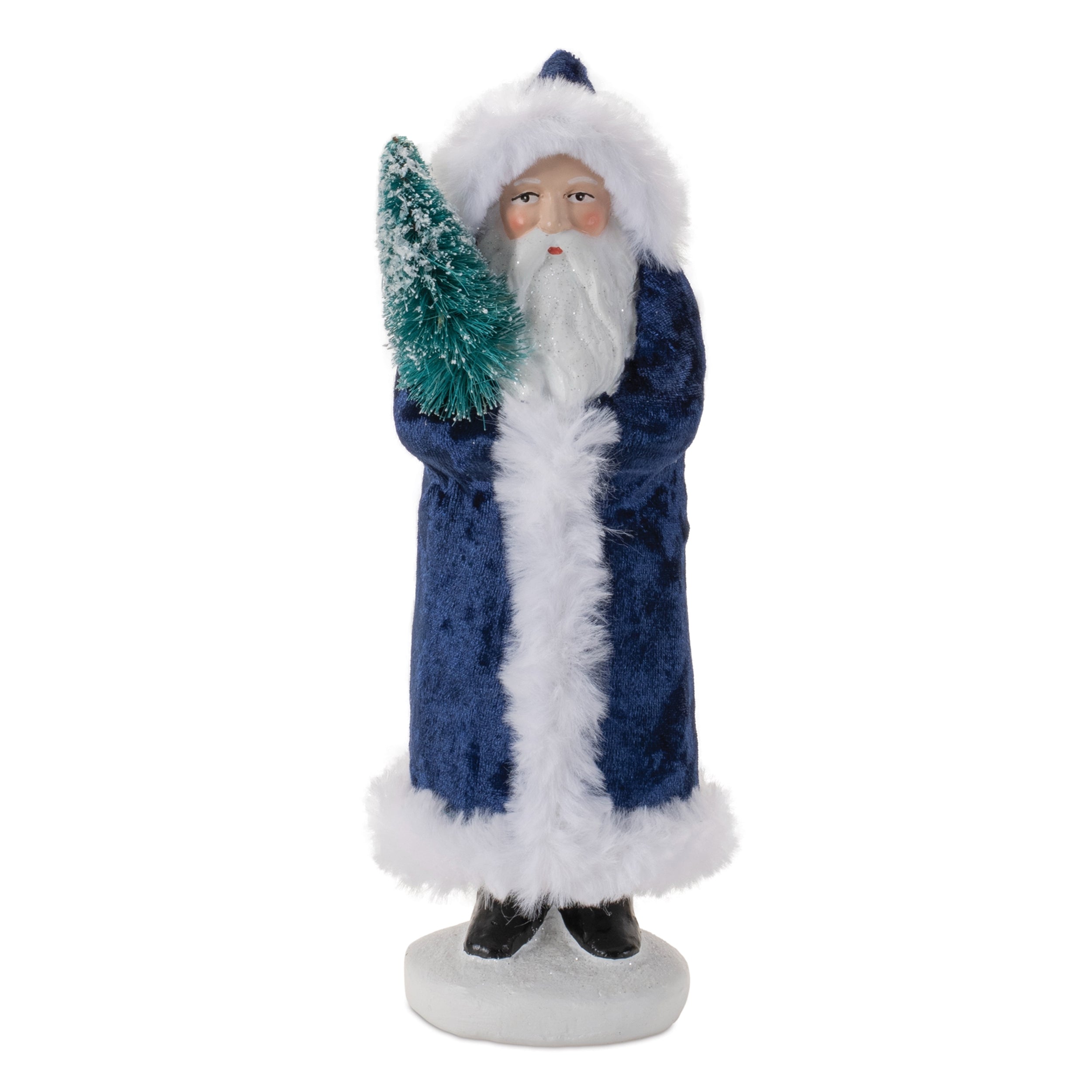Santa 9”H Polyresin