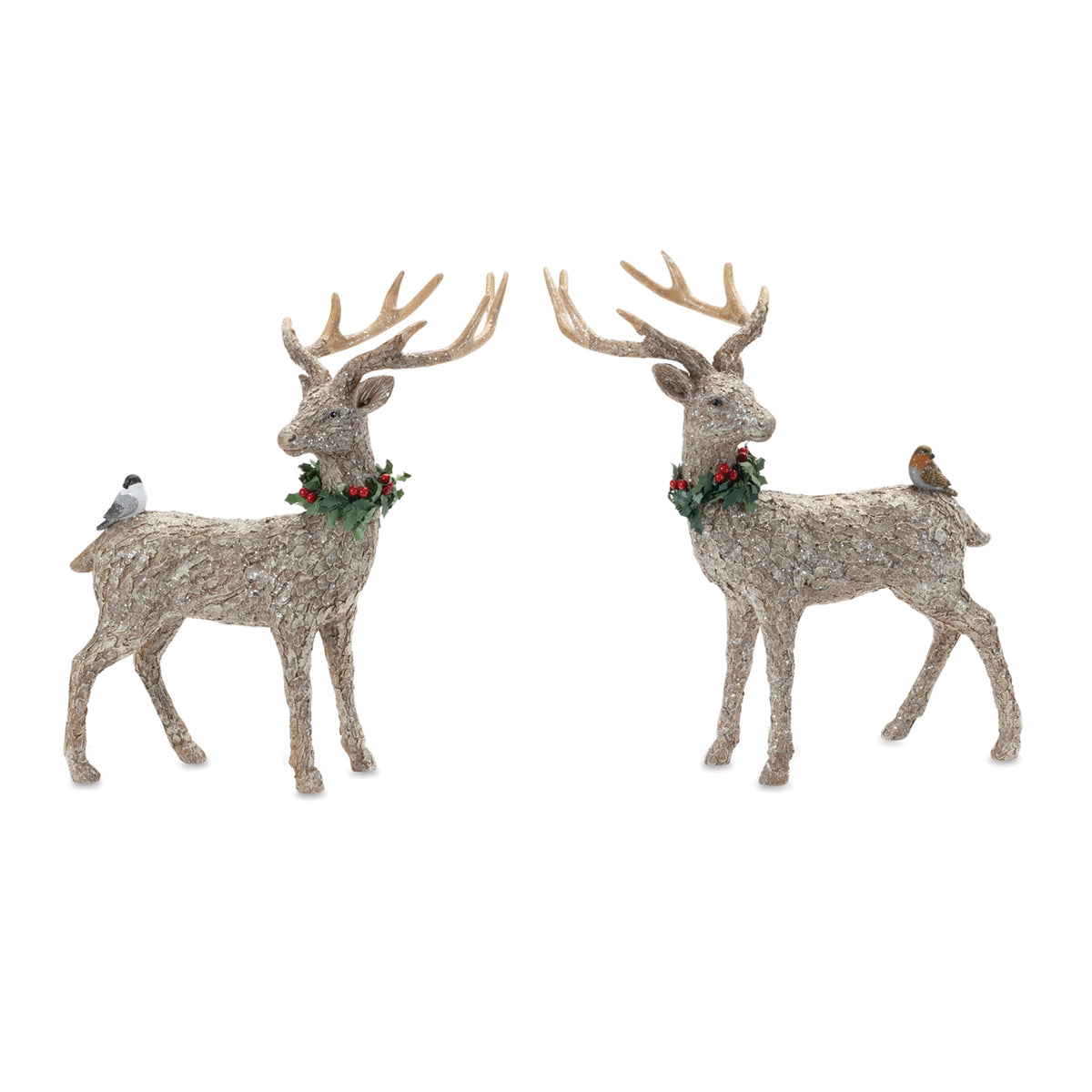 Deer w/Bird (S/2)