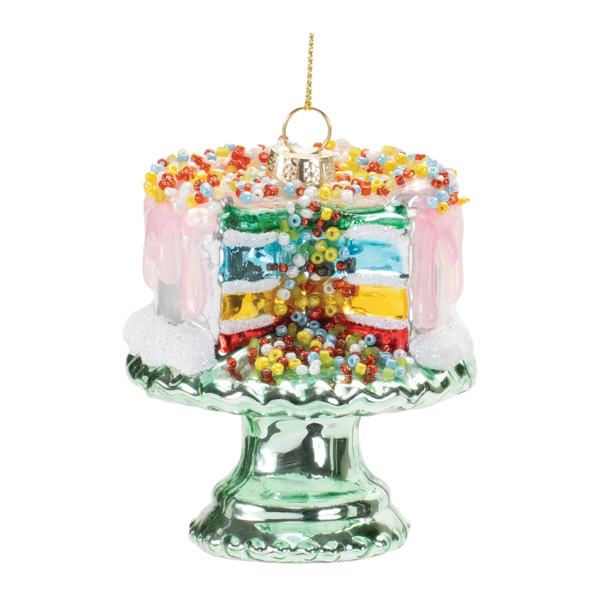 Layered Cake Ornament (Set of 6)