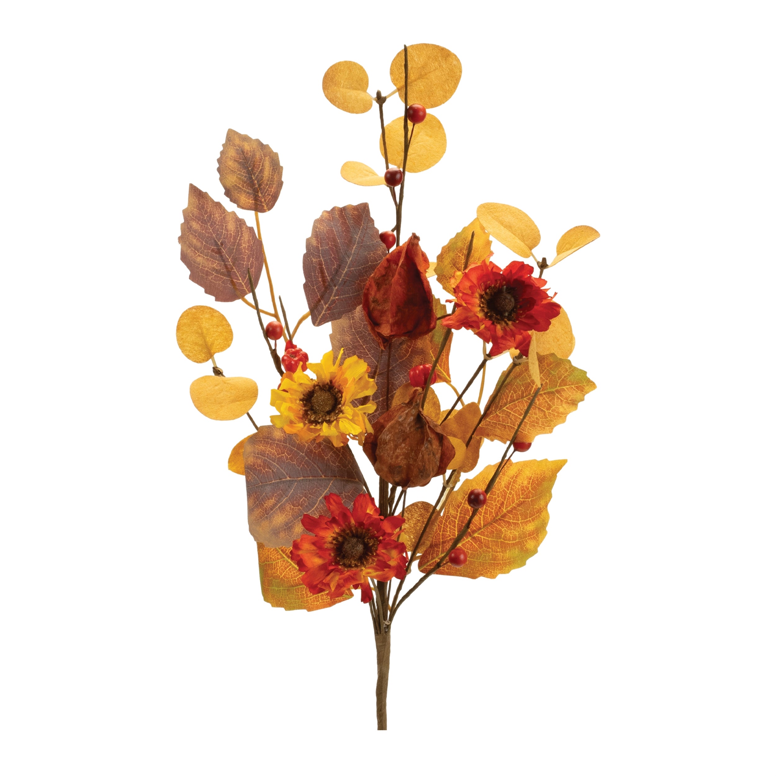 Mixed Fall Floral Spray 20”H Polyester
