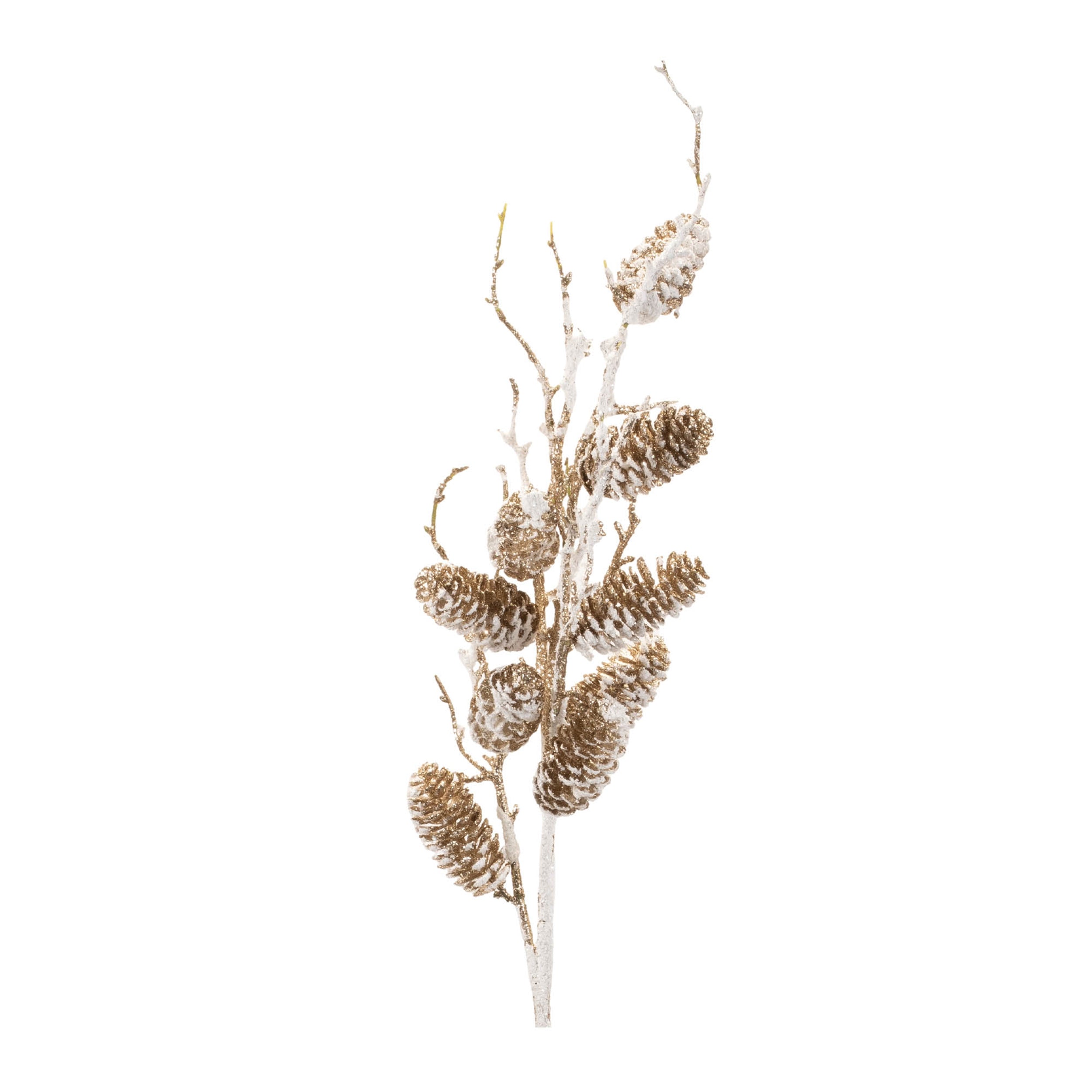Pine Cone Spray (Set of 4) 36"H Plastic