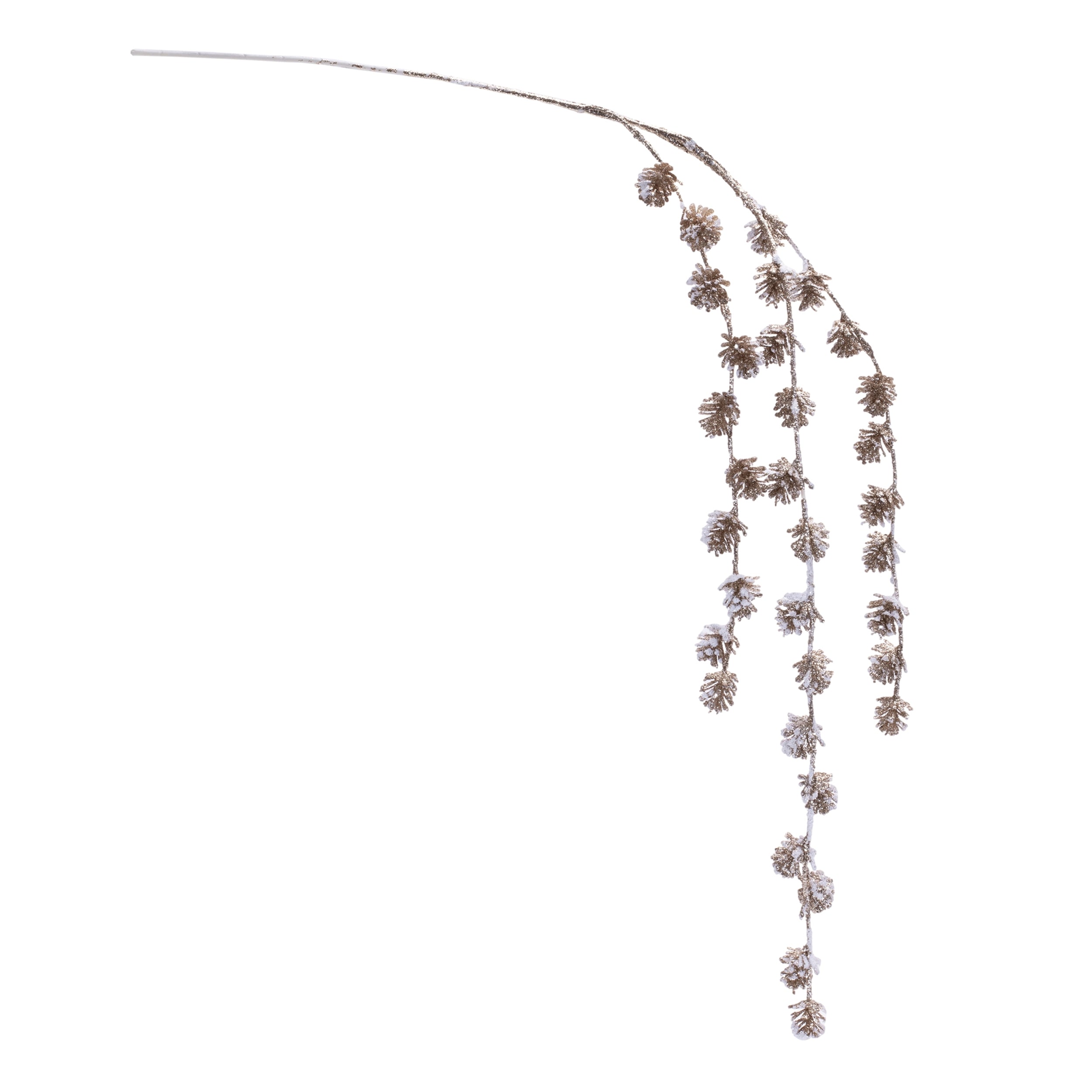 Hanging Pine Cone Spray 18”H