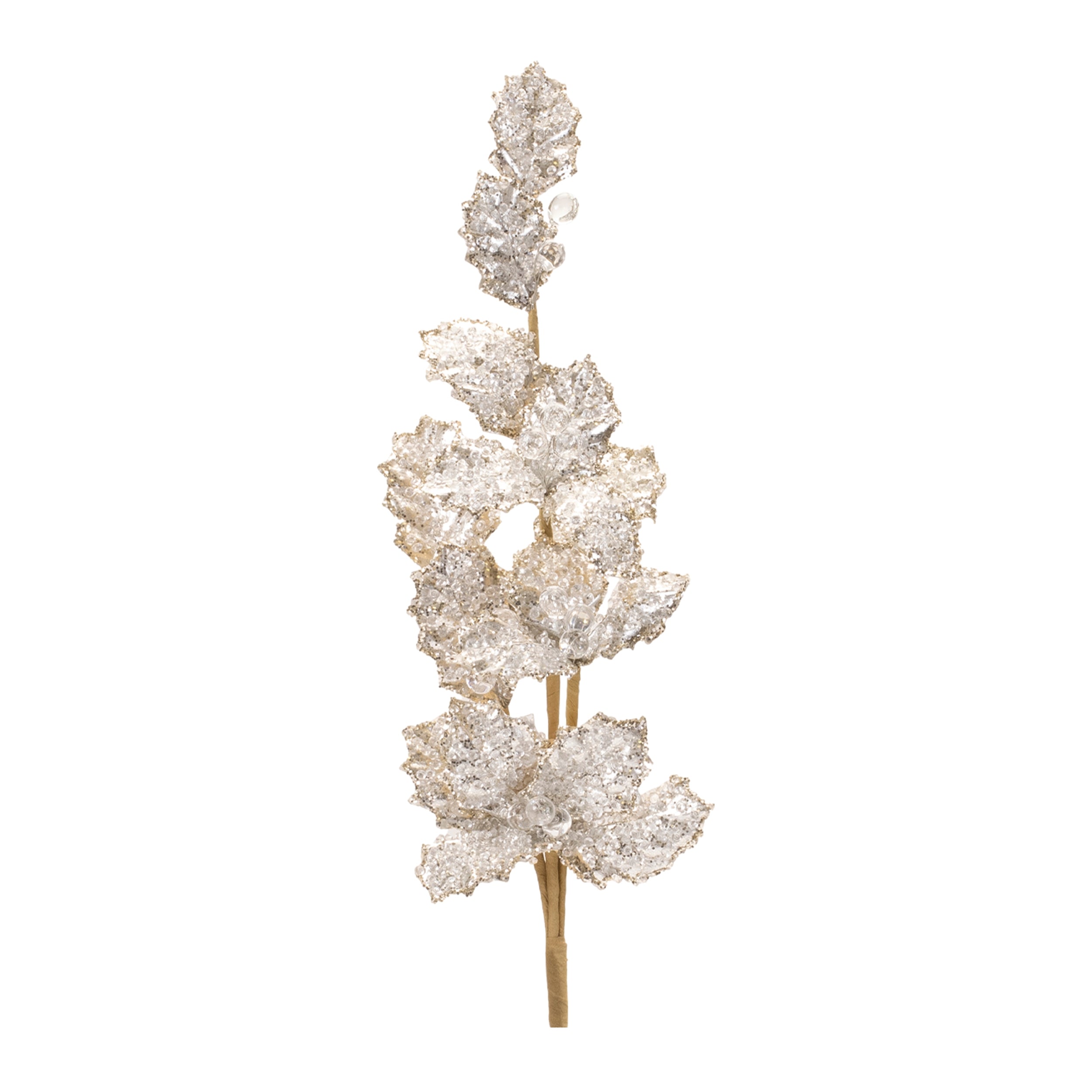 Holly Spray 24”H Polyester/