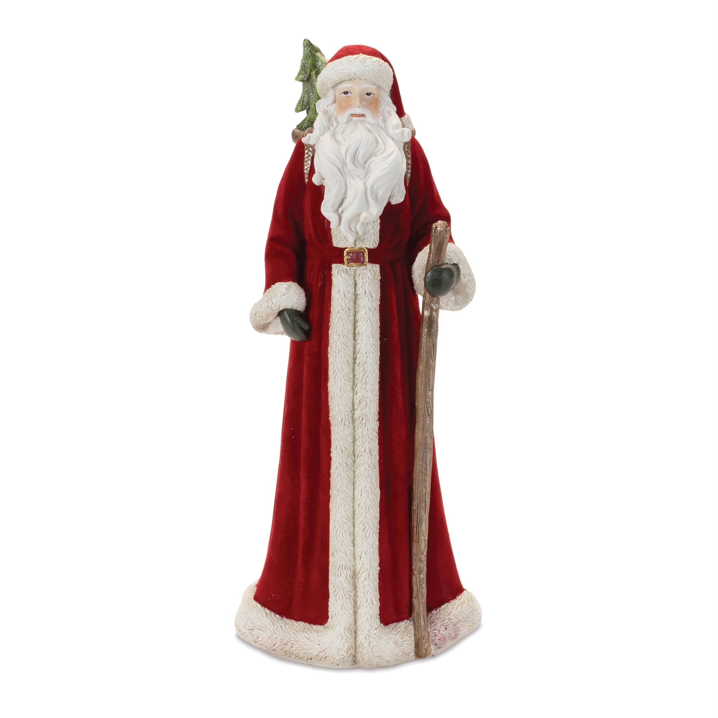 Santa 14.5”H Resin