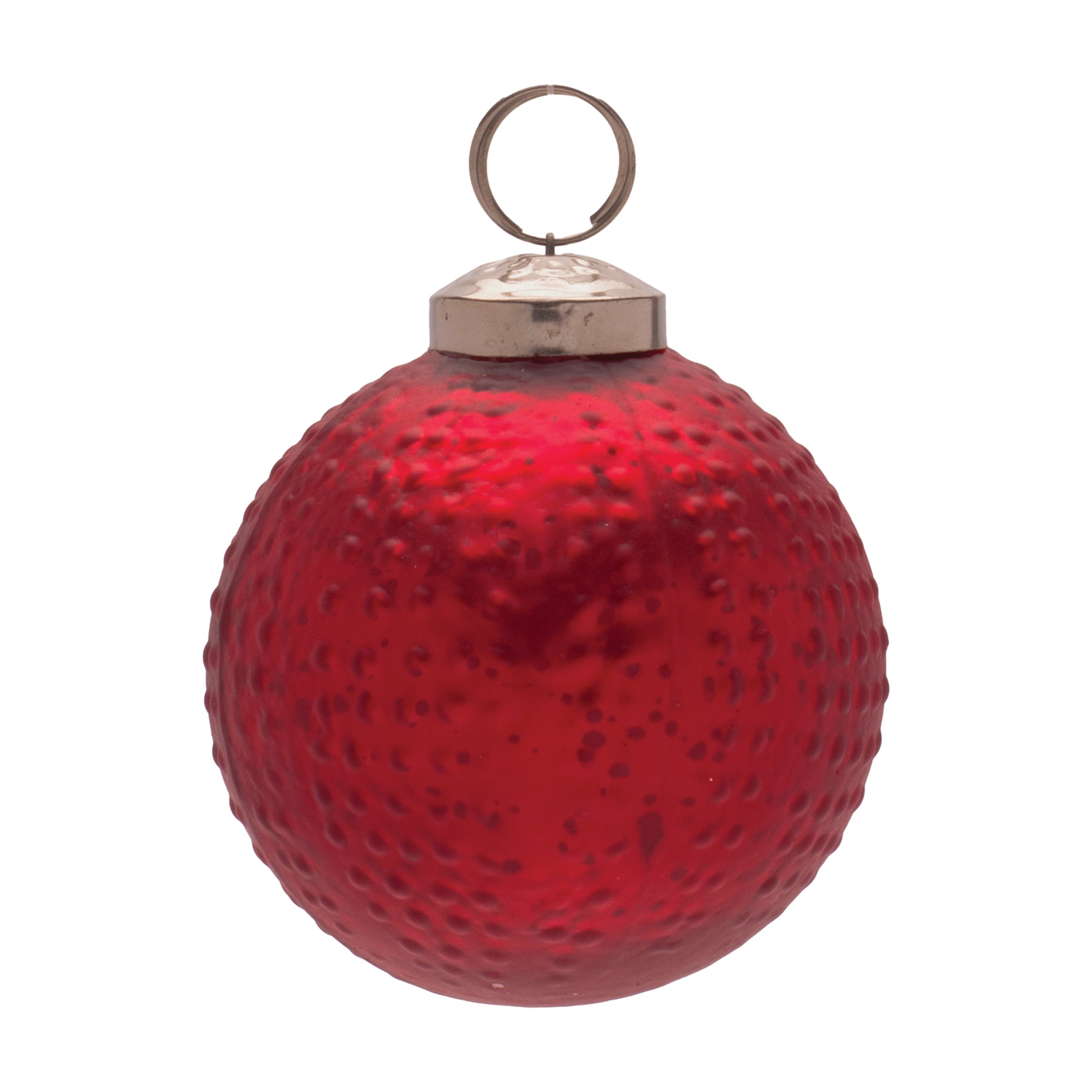 Ball Ornament 3”D Glass