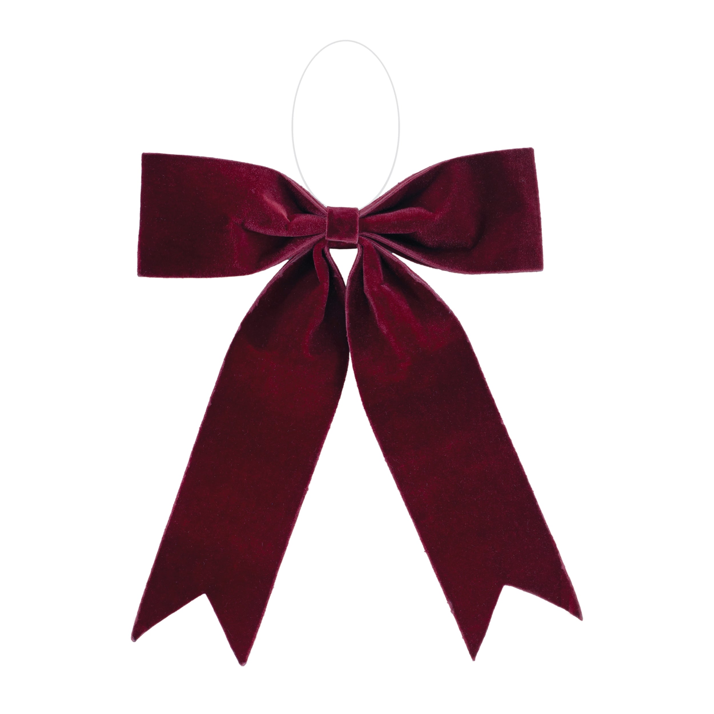 Bow Ornament 16"W x 16.5"H Polyester
