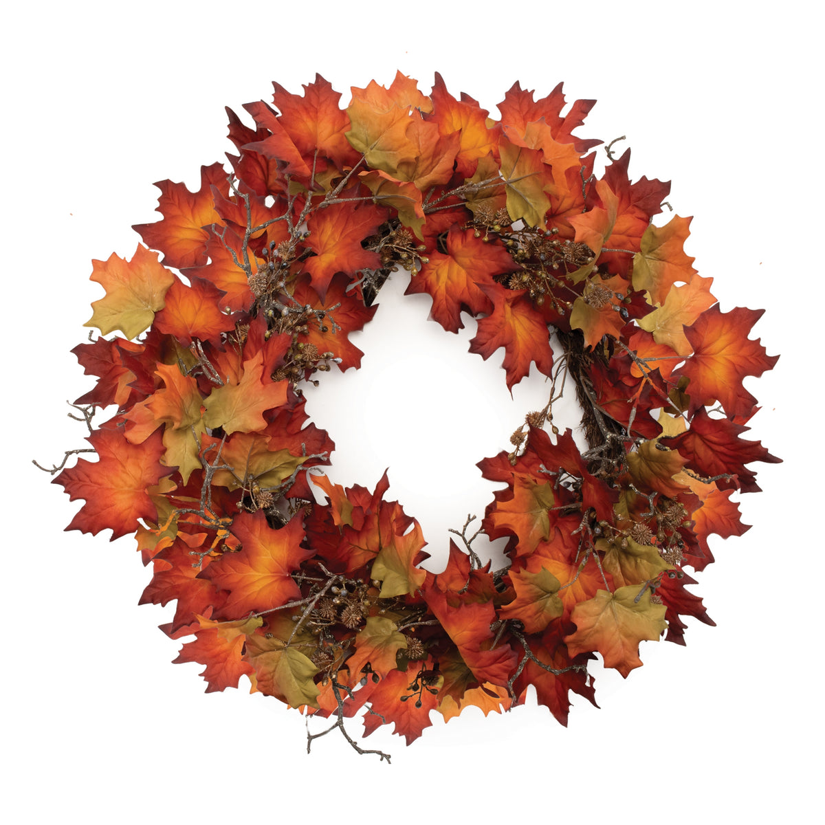 Maple Leaf Wreath 28"D