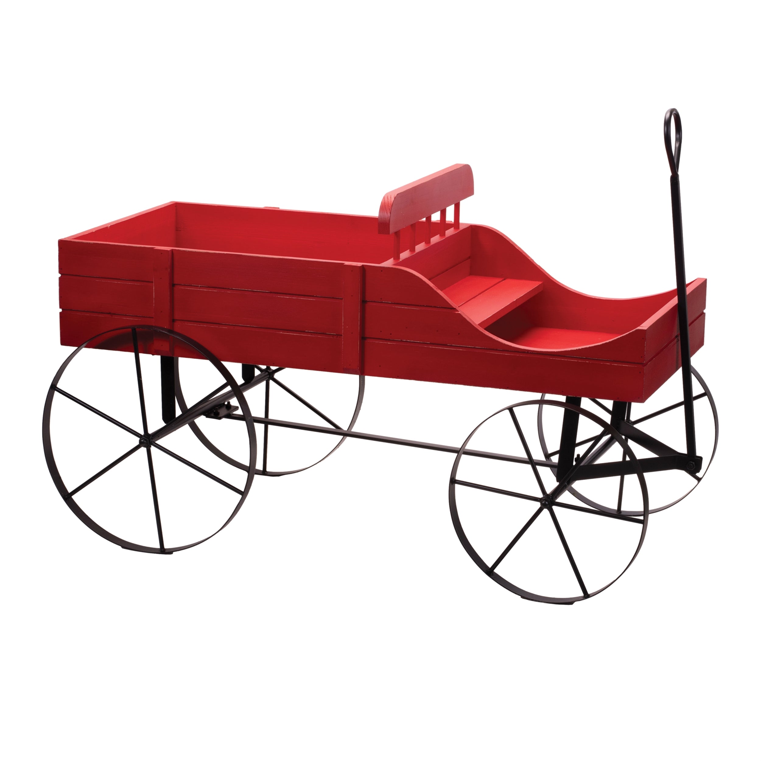 Wagon 67"L x 22"W x 30"H Iron/Wood