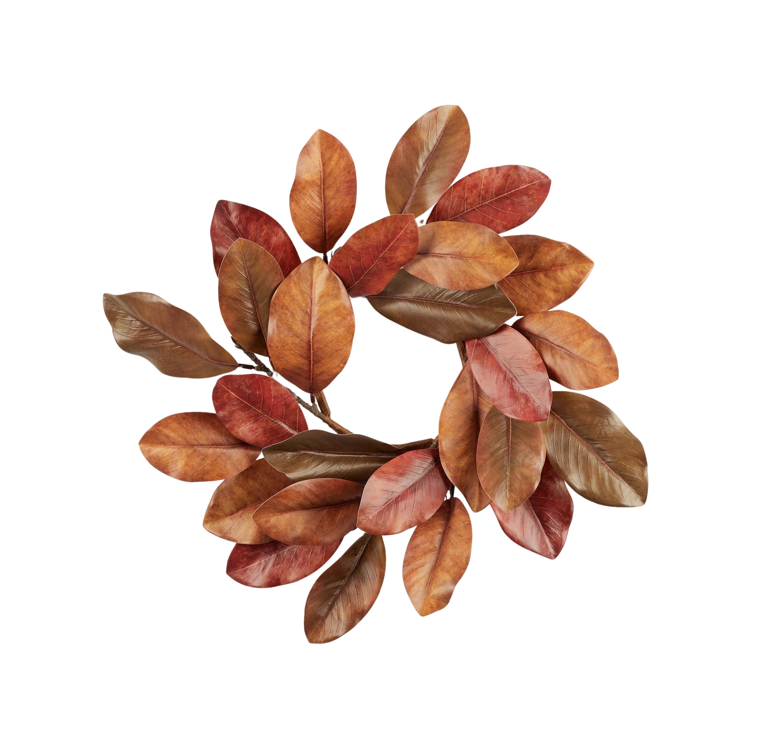 Magnolia Leaf Wreath 16”D