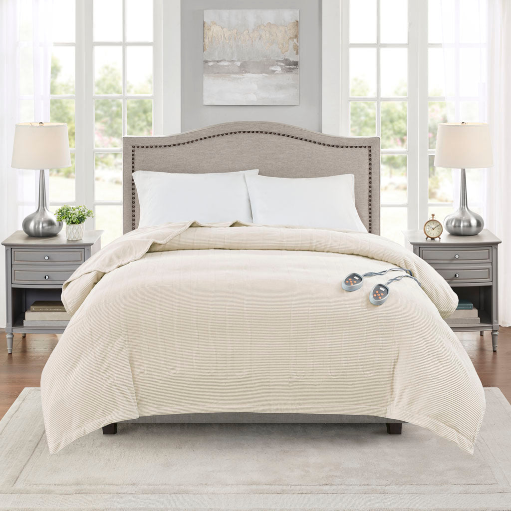 Electric Micro Fleece Heated Blanket