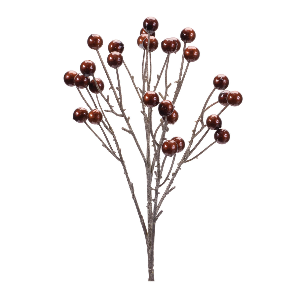 Brown Berry Spray (Set of 4)