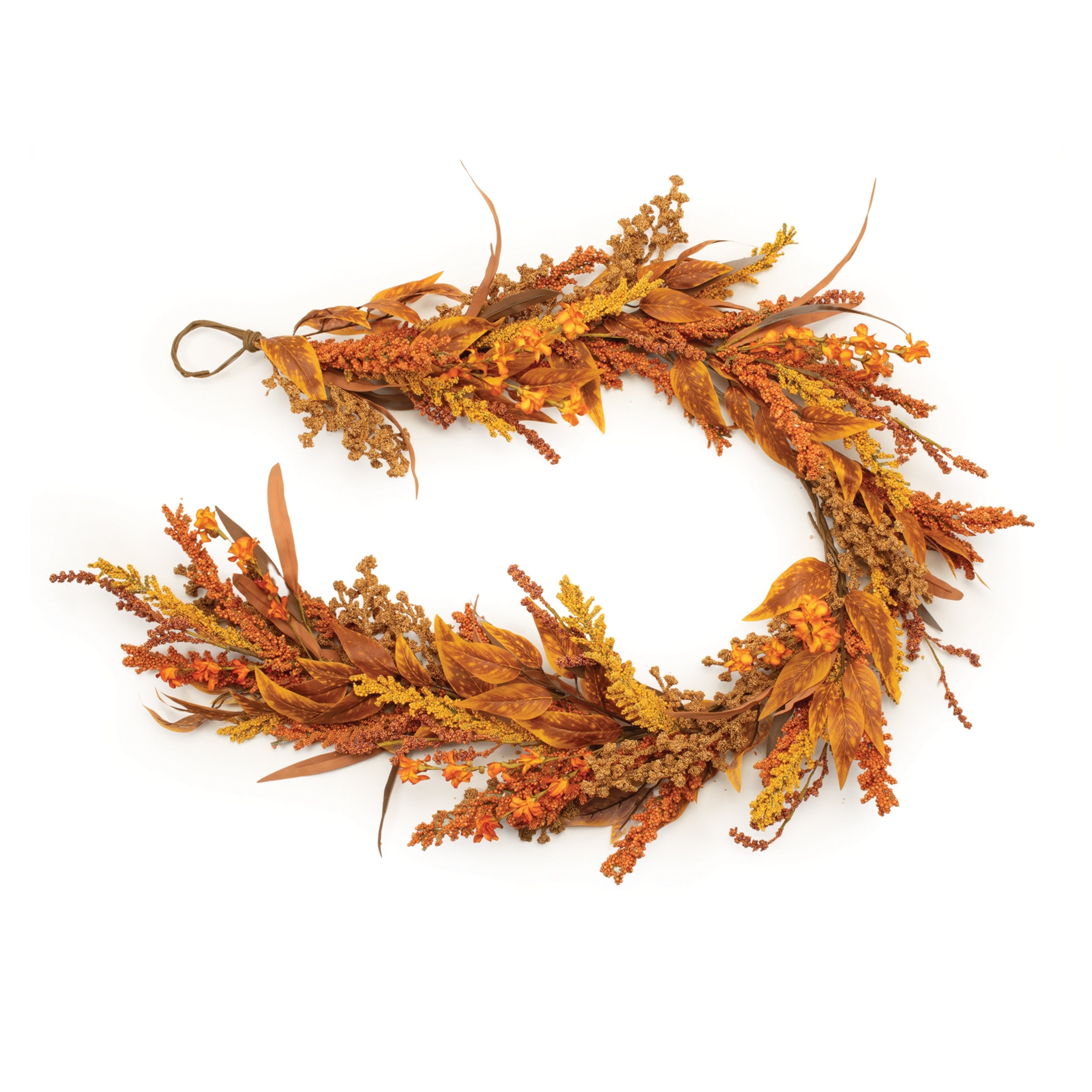 Fall Garland 5'L Styrofoam/