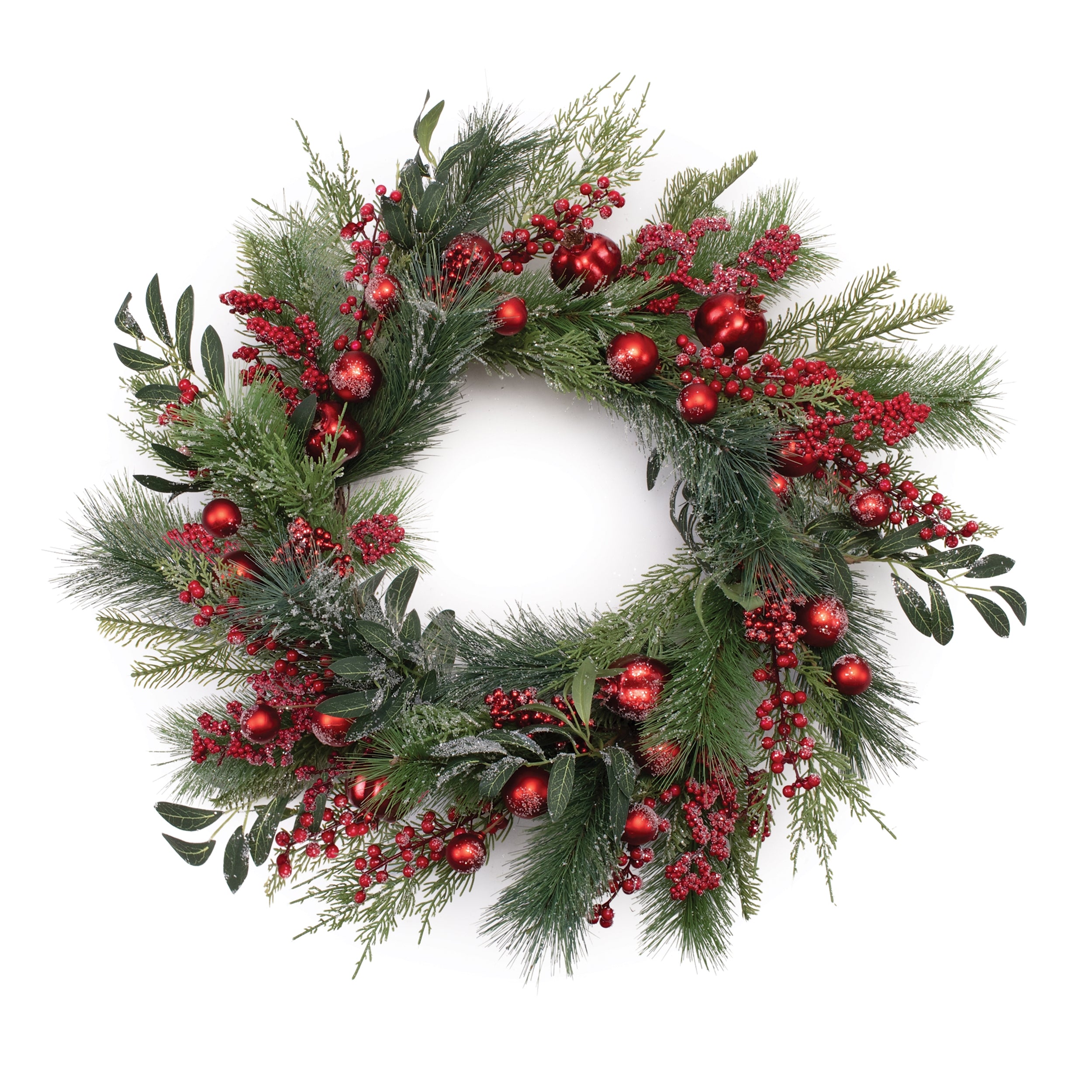 Pine Wreath 28”D /Styrofoam