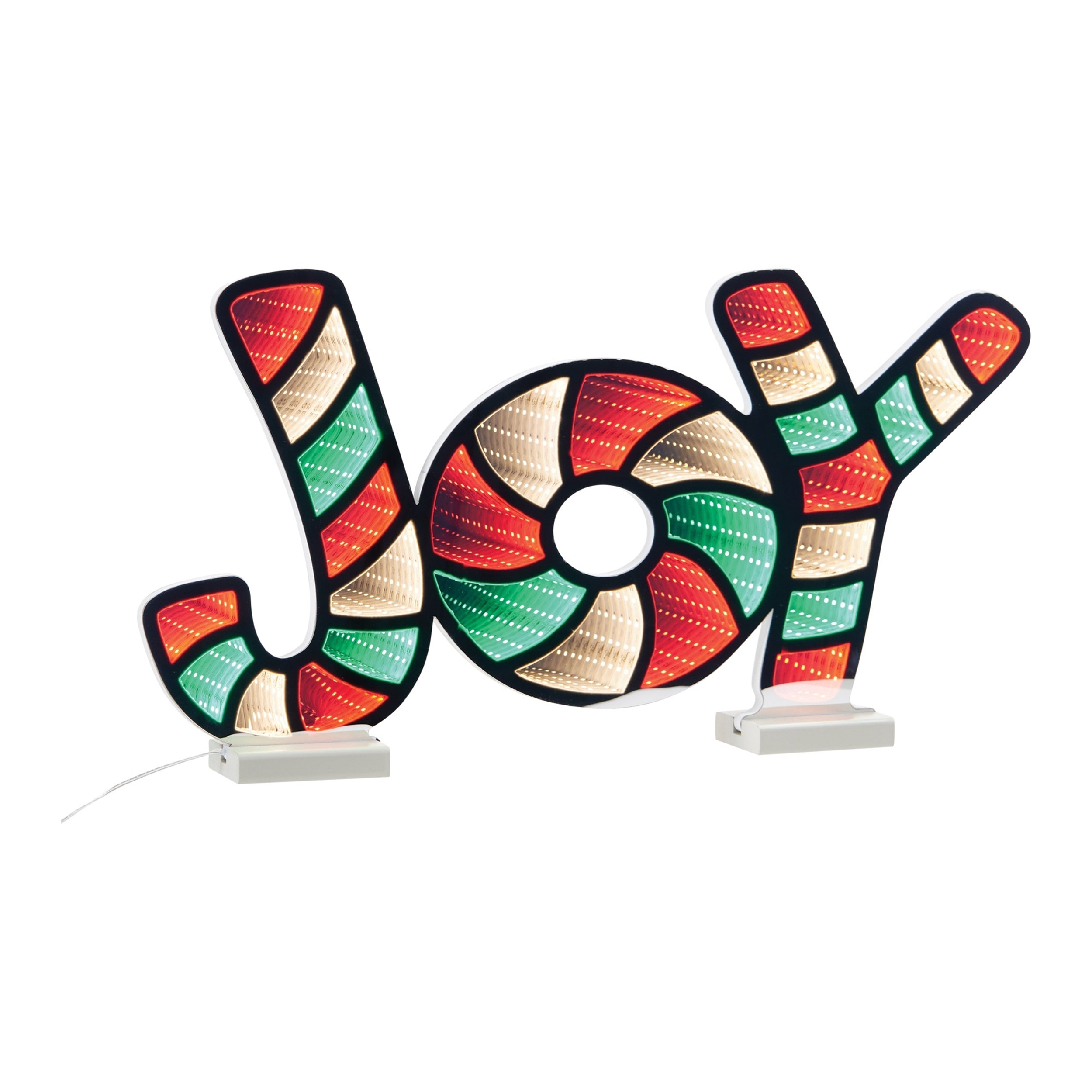 JOY Infinity Light 24”H Acrylic UL Plug
