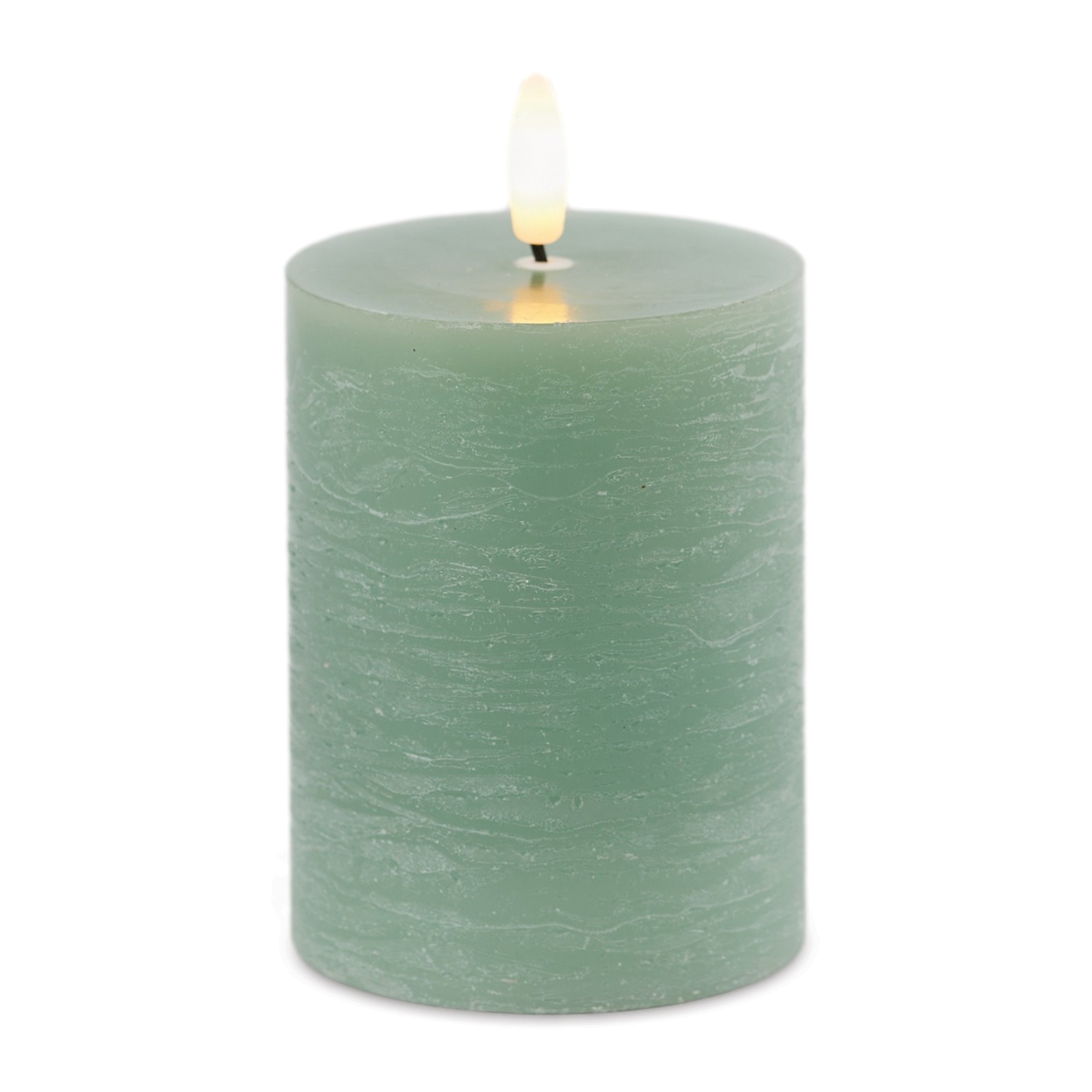 FIA Wick Candle GR 3"D x 4"H Wax/ 2 C Batteries Not Included