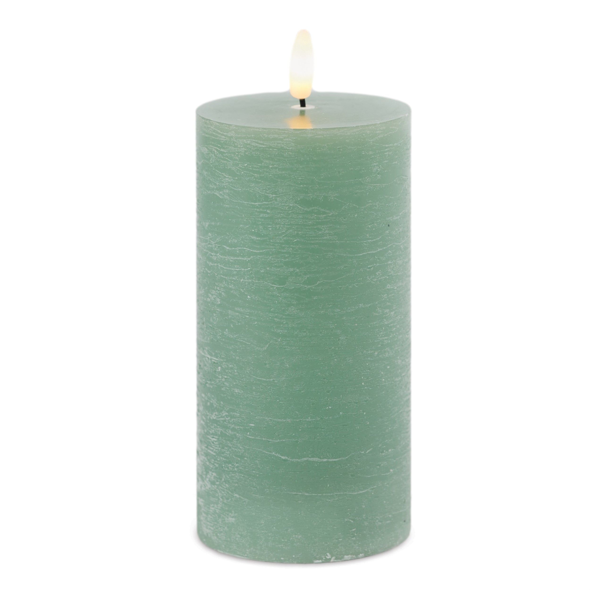 FIA Wick Candle GR 3"D x 6"H Wax/ 2 C Batteries Not Included