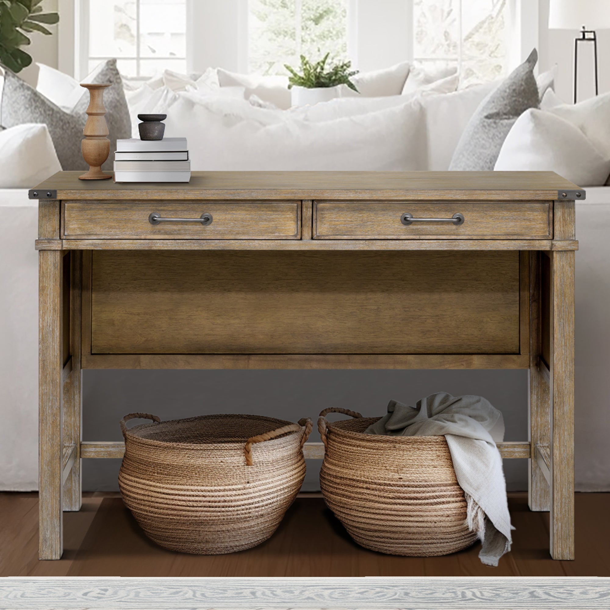 Belfast Bent Metal Accent Table