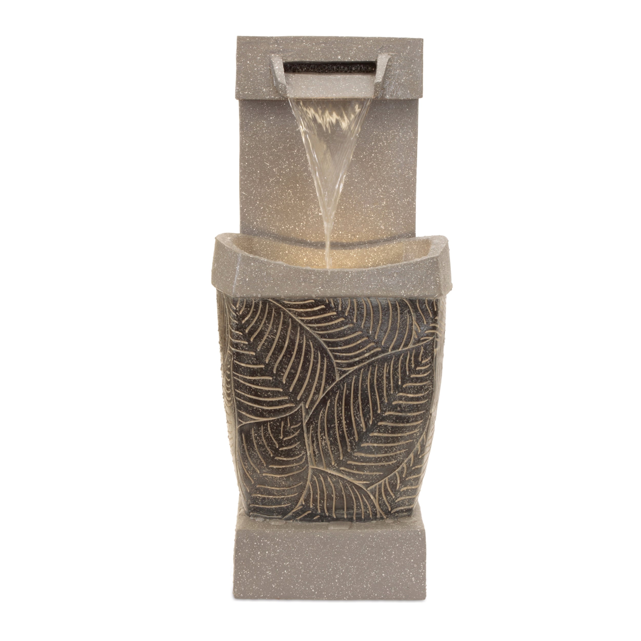 Fountain 11.5"L x 27"H Resin (pump MZ20750AB)