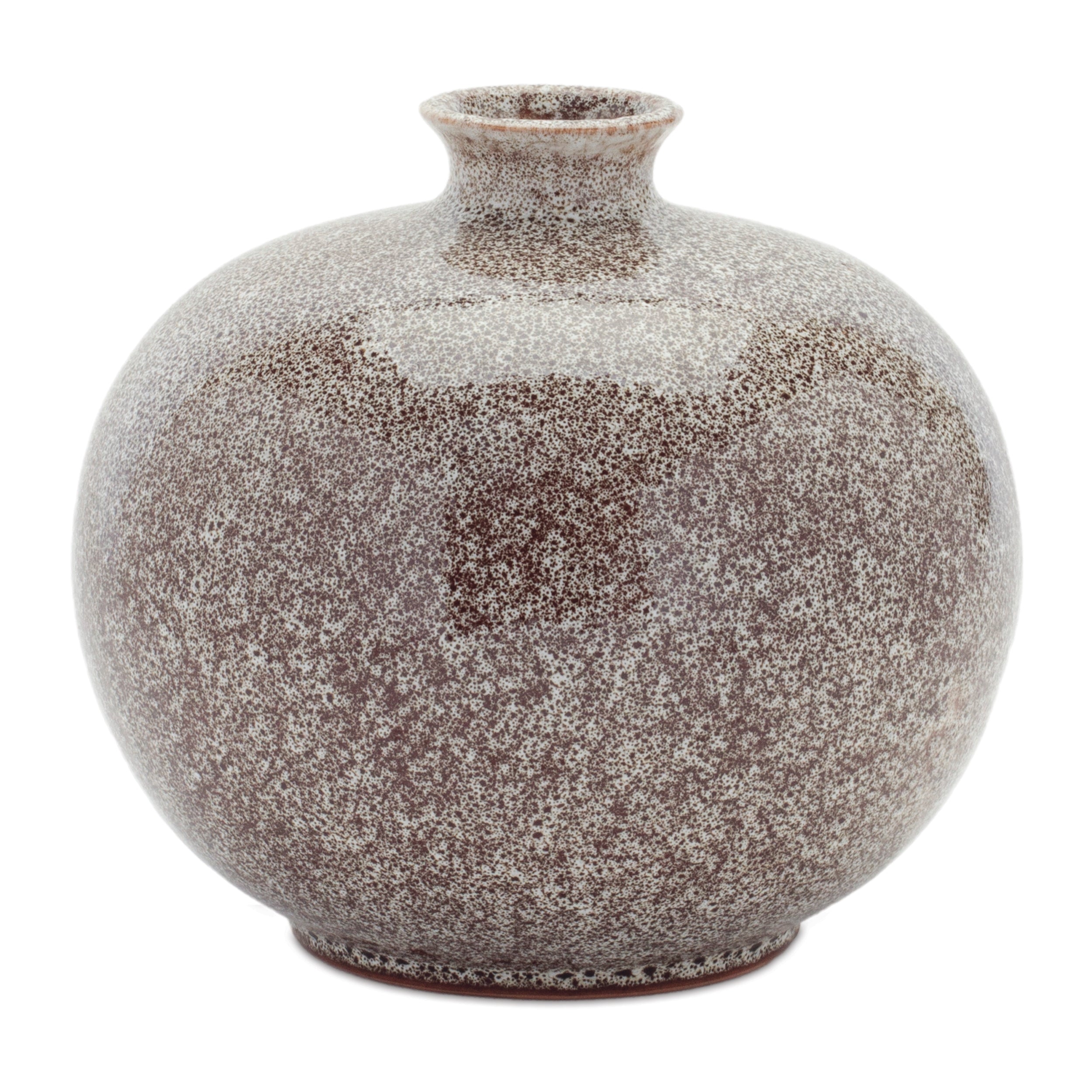 Vase 7"D x 6.75"H Ceramic