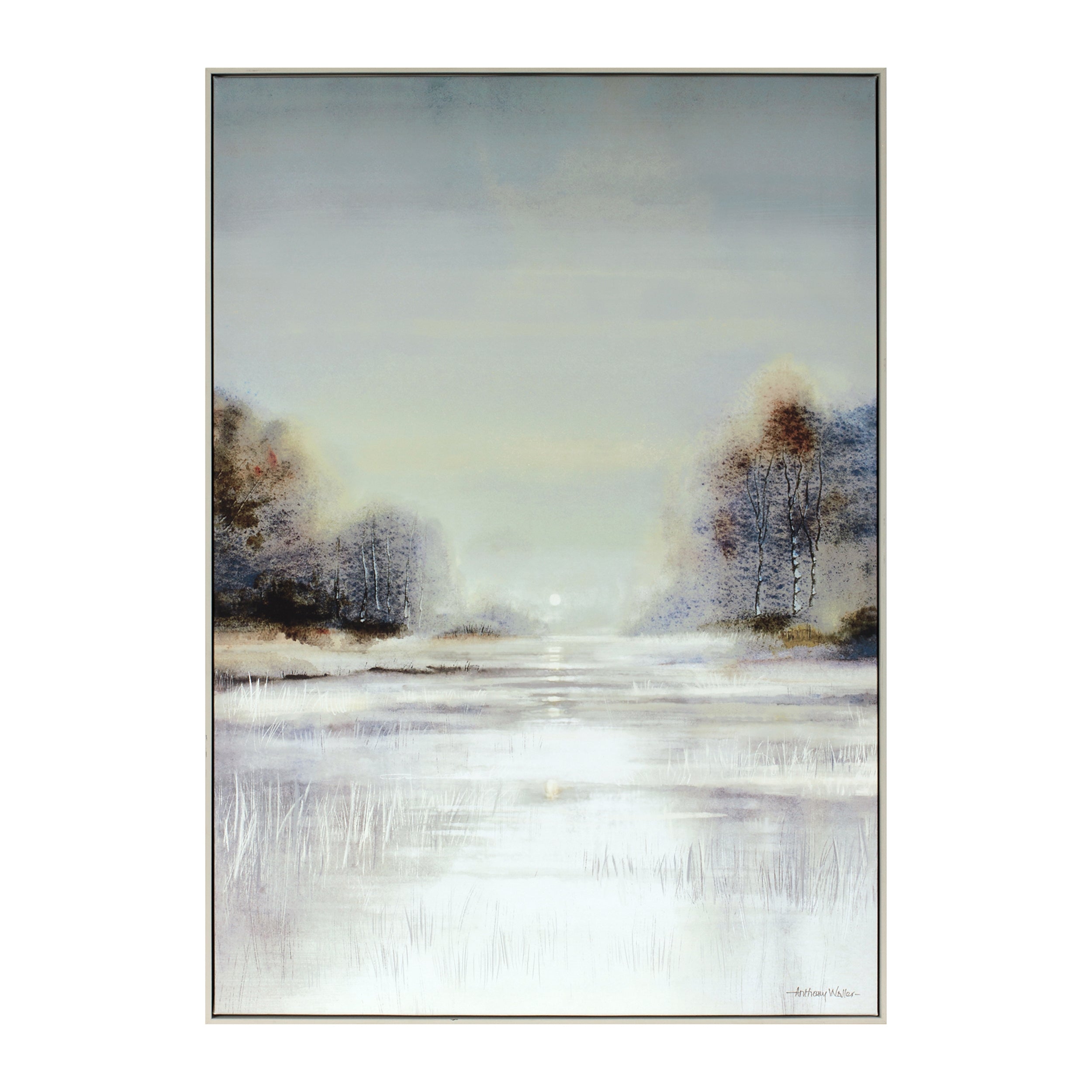 Framed Landscape 20"L x 28.5"H /Canvas