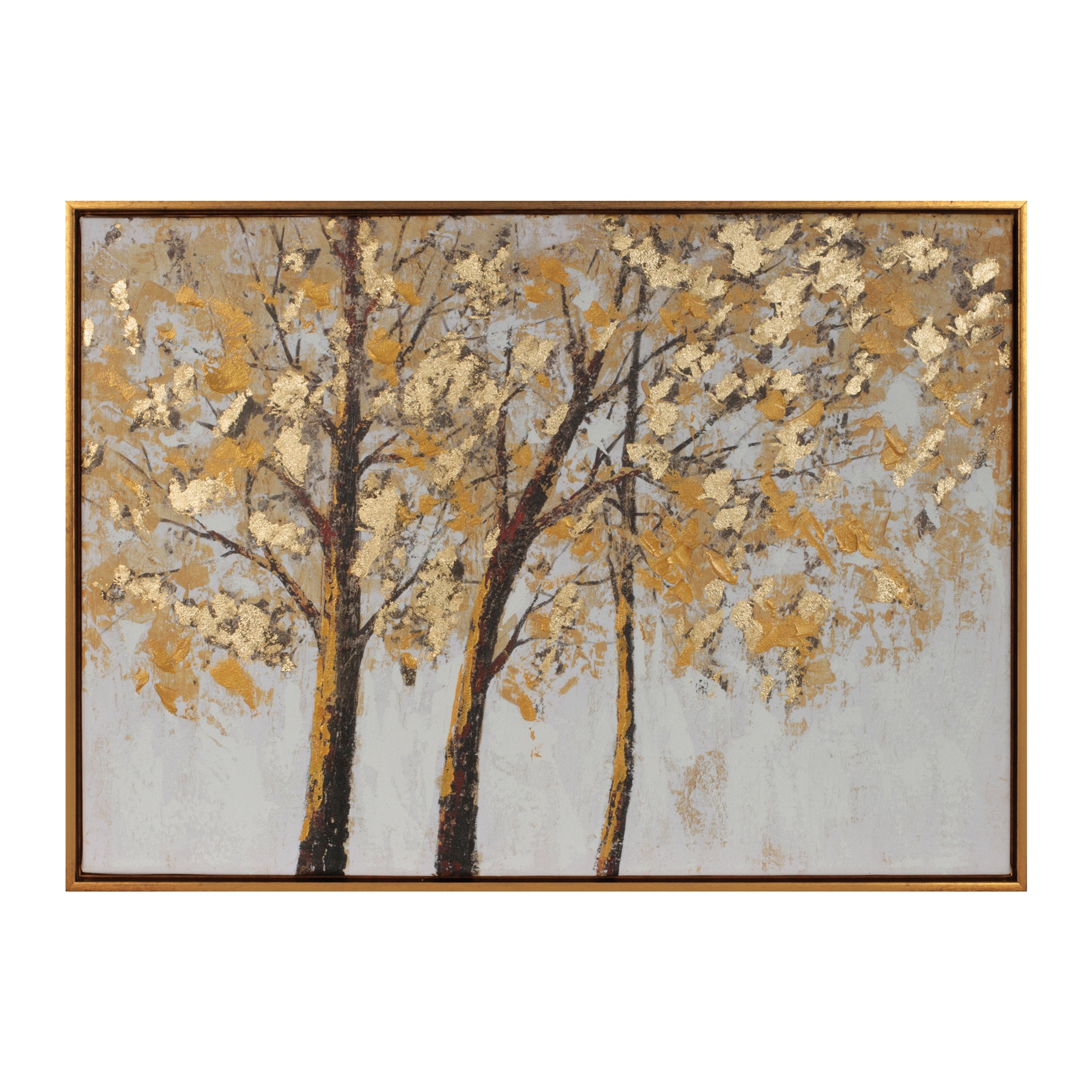 Framed Tree Canvas 28"L x 21"H Canvas/Wood
