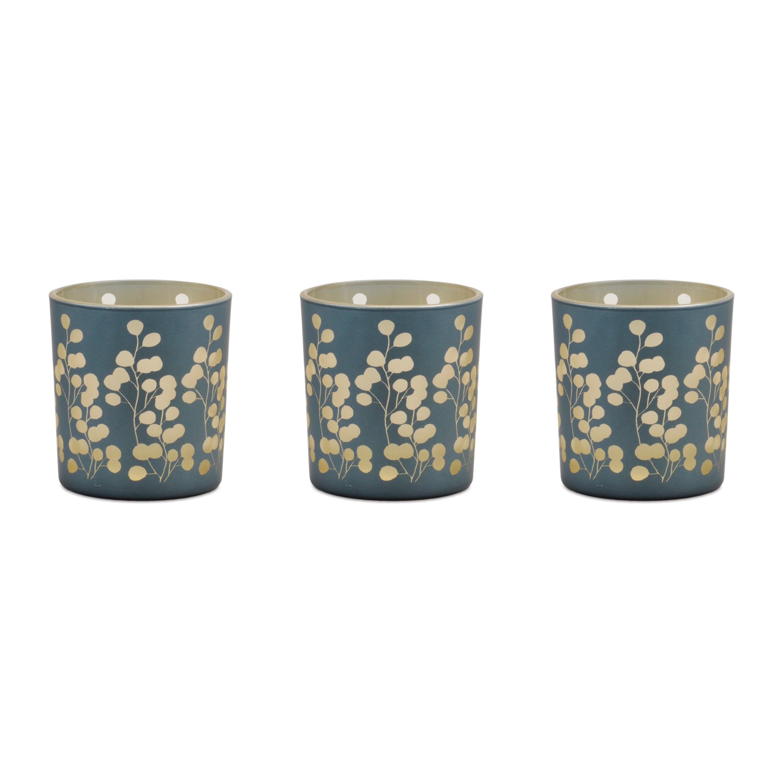 Votive Holder (Set of 3) 2.5"D x 3"H Glass