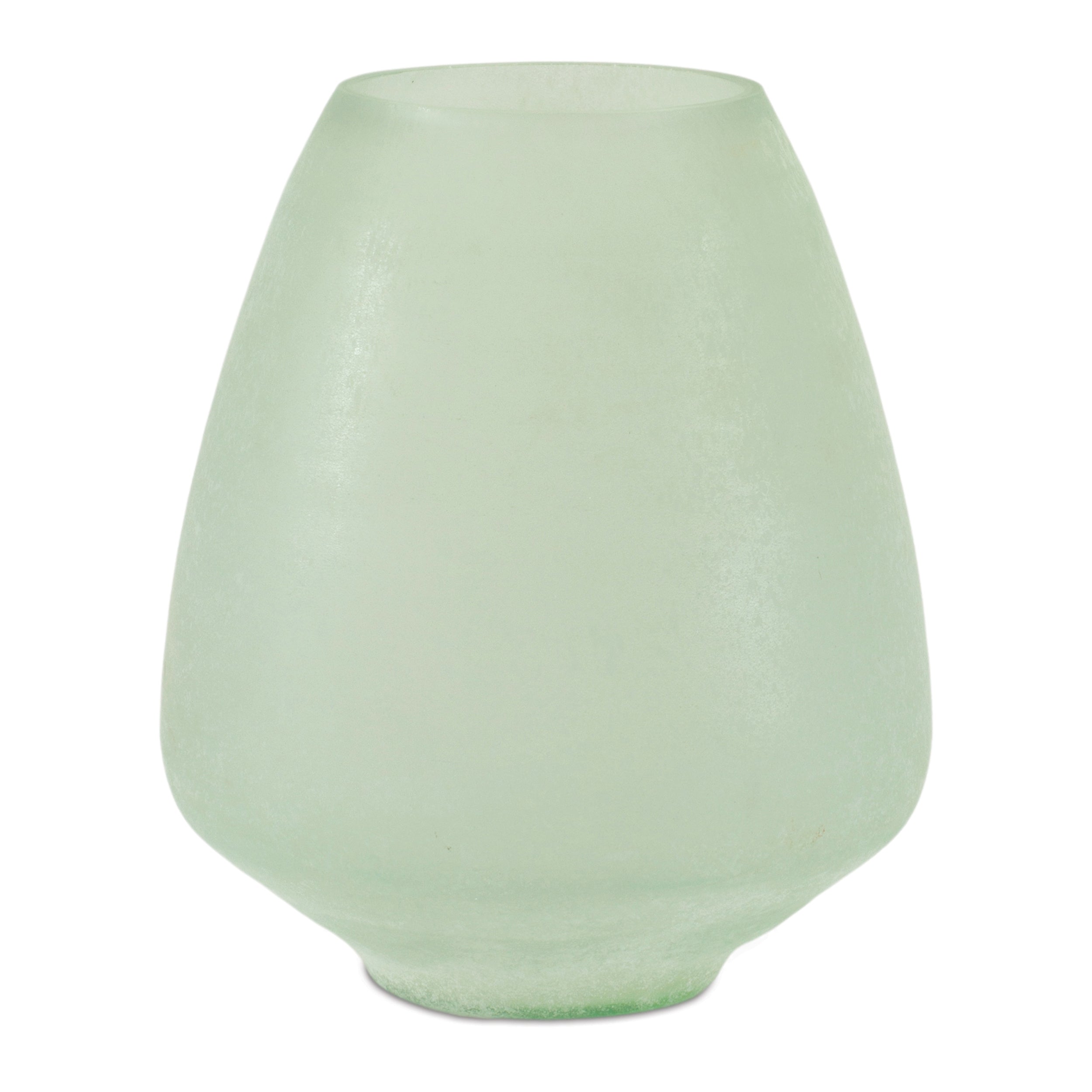 Vase 6.5"D x 7.5"H Glass