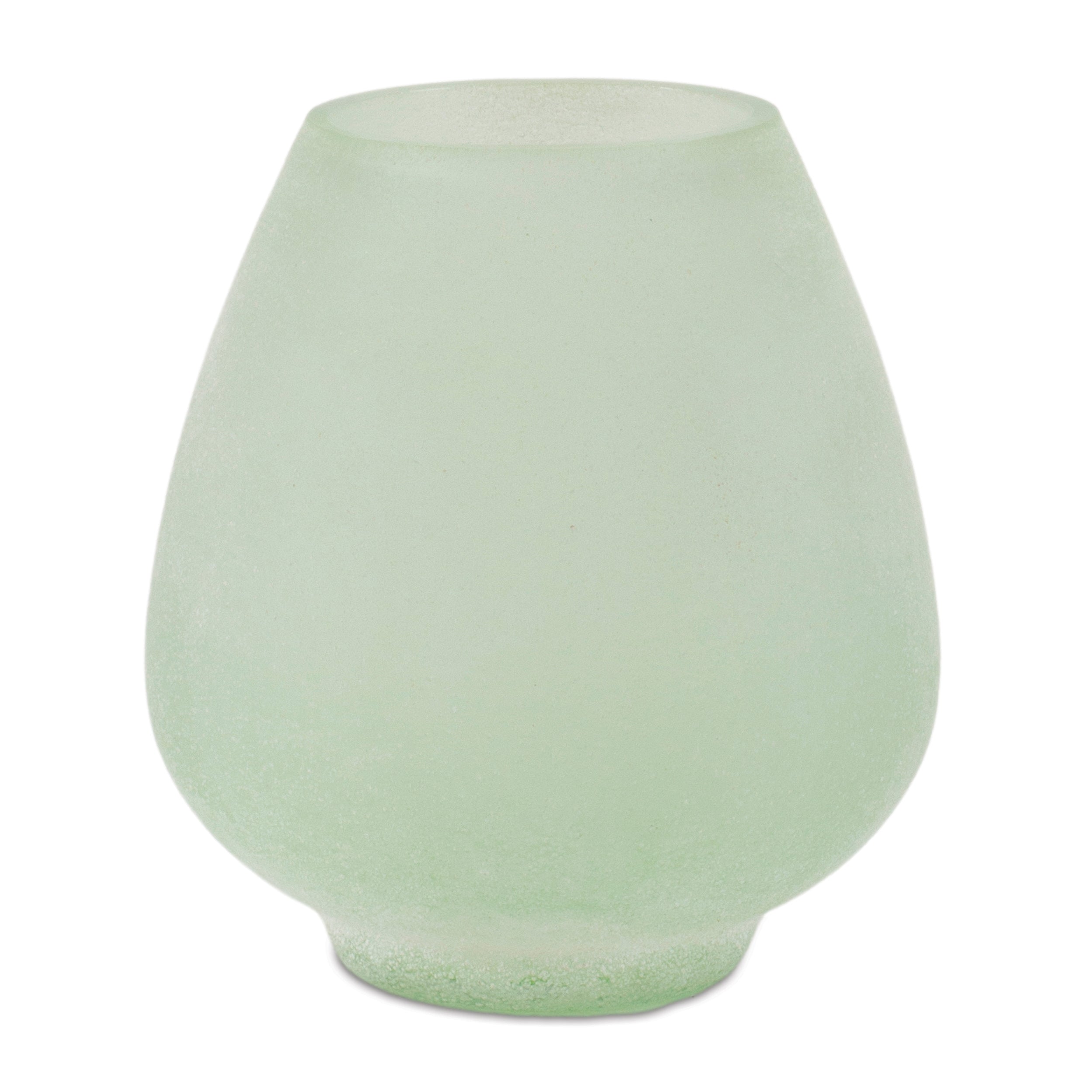 Candle Holder 3.5"D x 3.75"H Glass