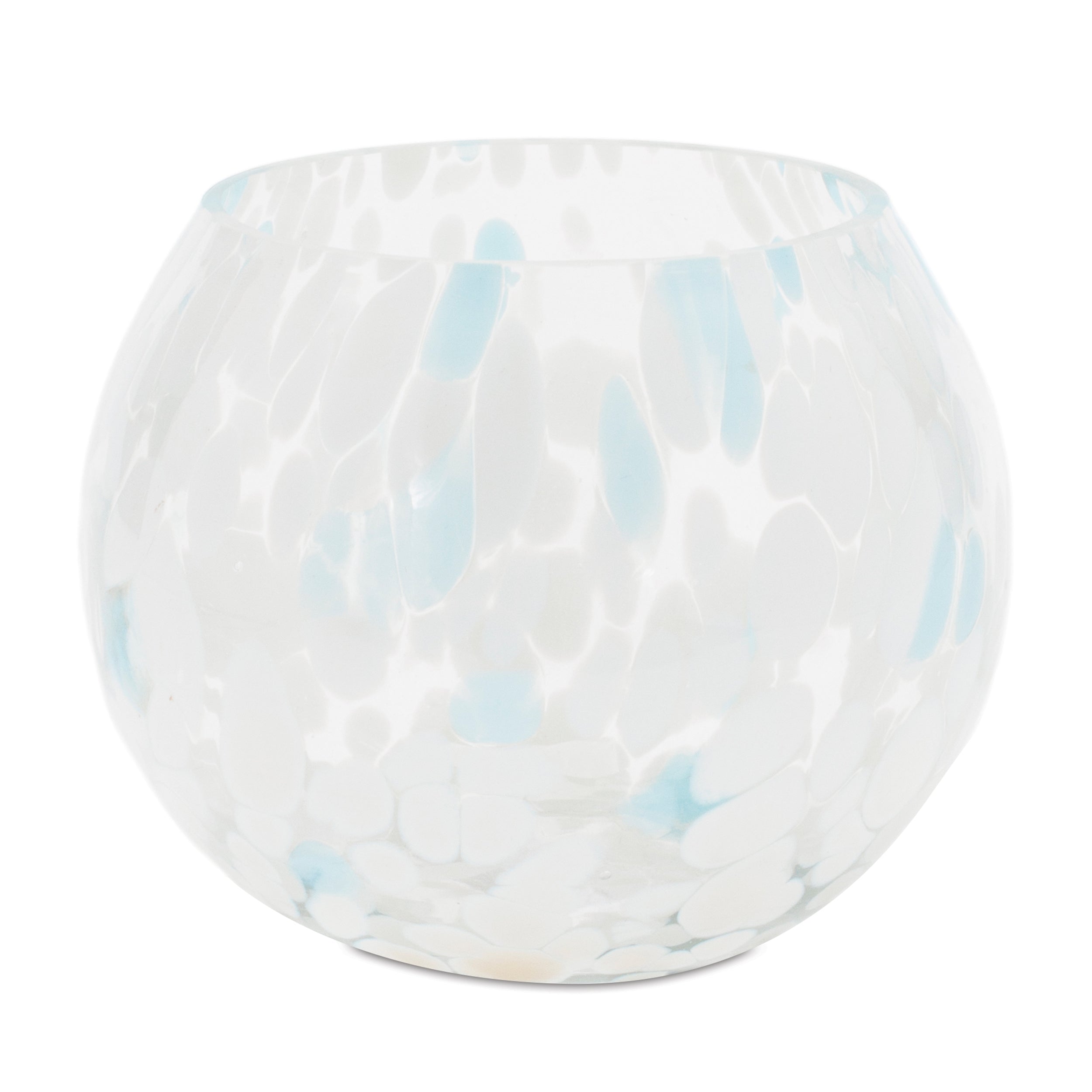 Candle Holder 4.75"D x 4"H Glass