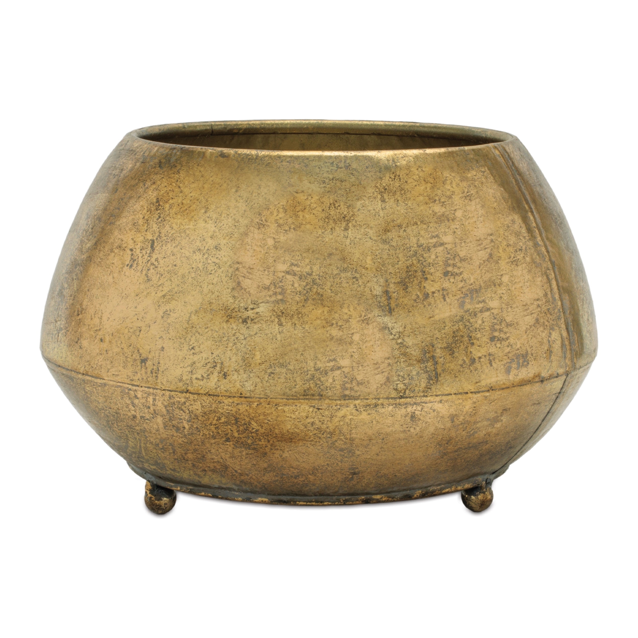Container 12"D x 8"H Metal
