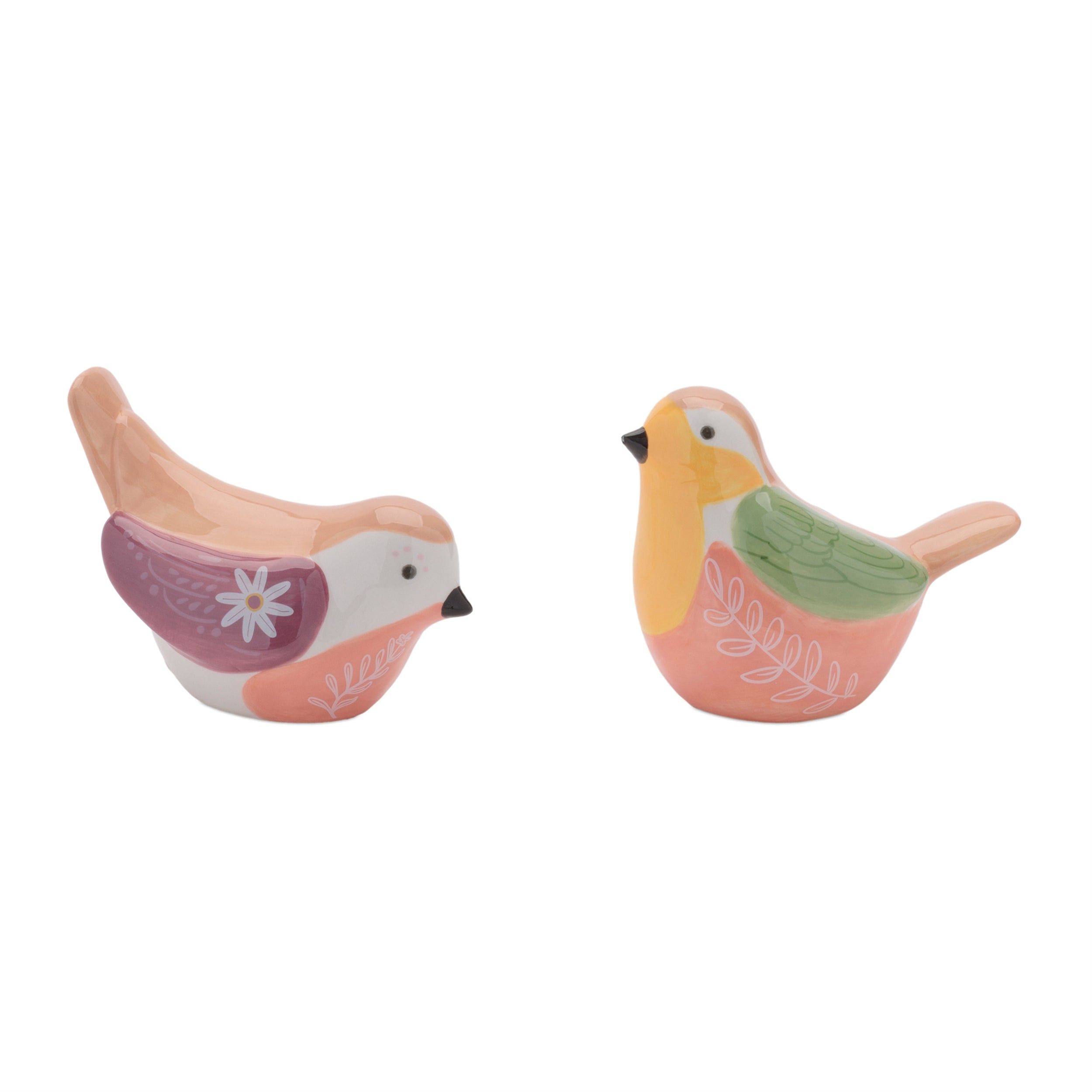 Bird (2 Asst) 3.5"H, 4"H Ceramic