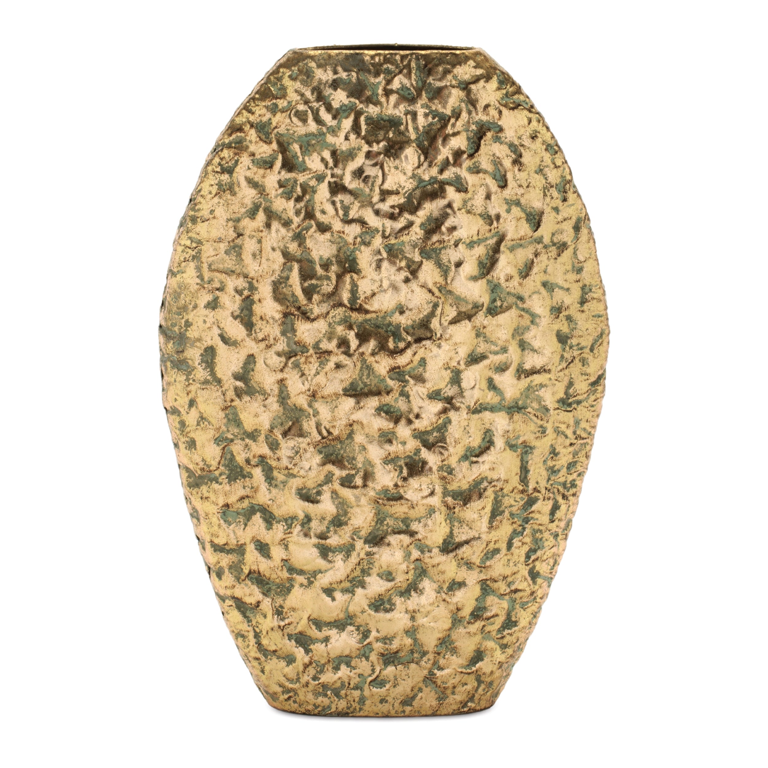 Vase 14.25”H Metal