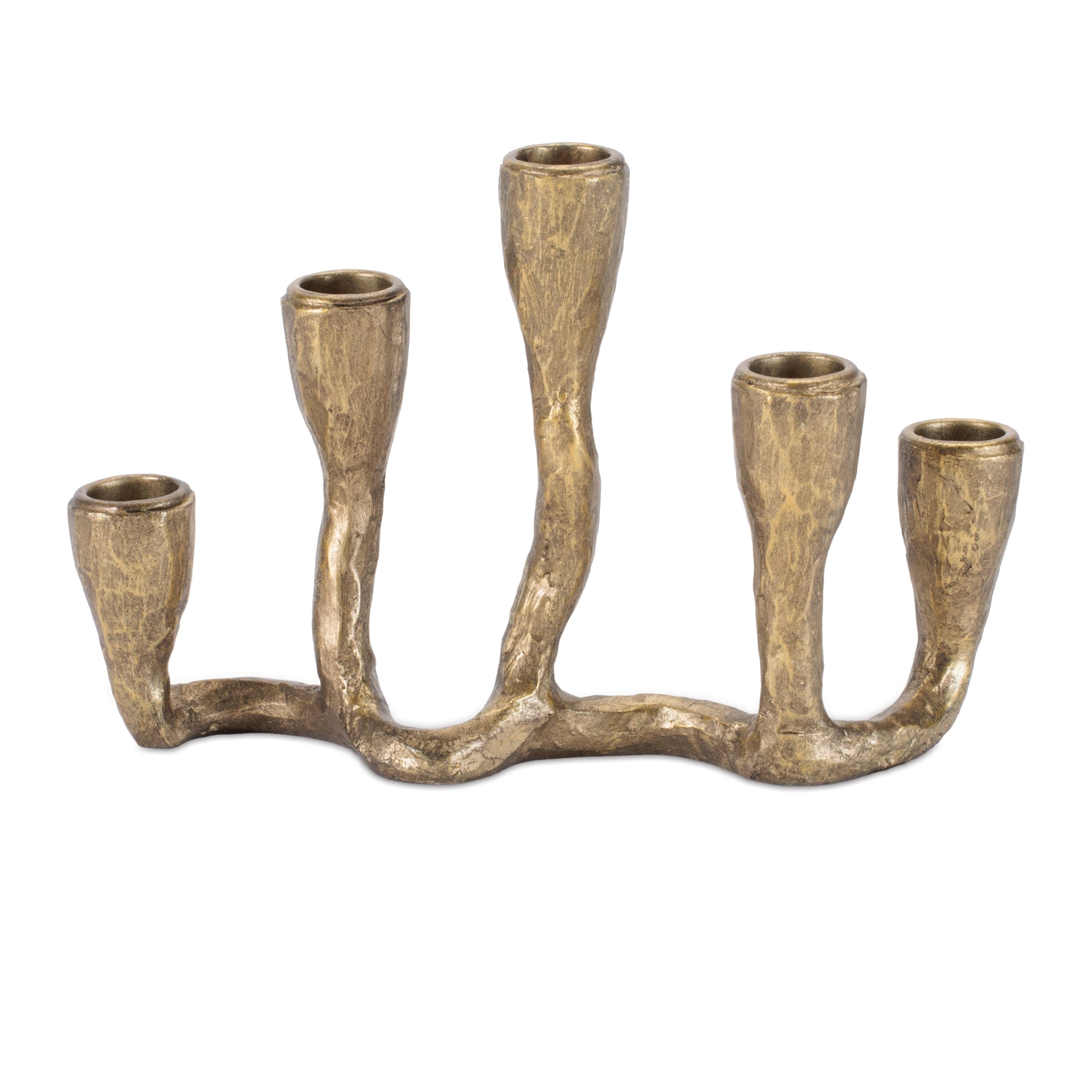 Taper Candle Holder 9"L x 6"H Resin