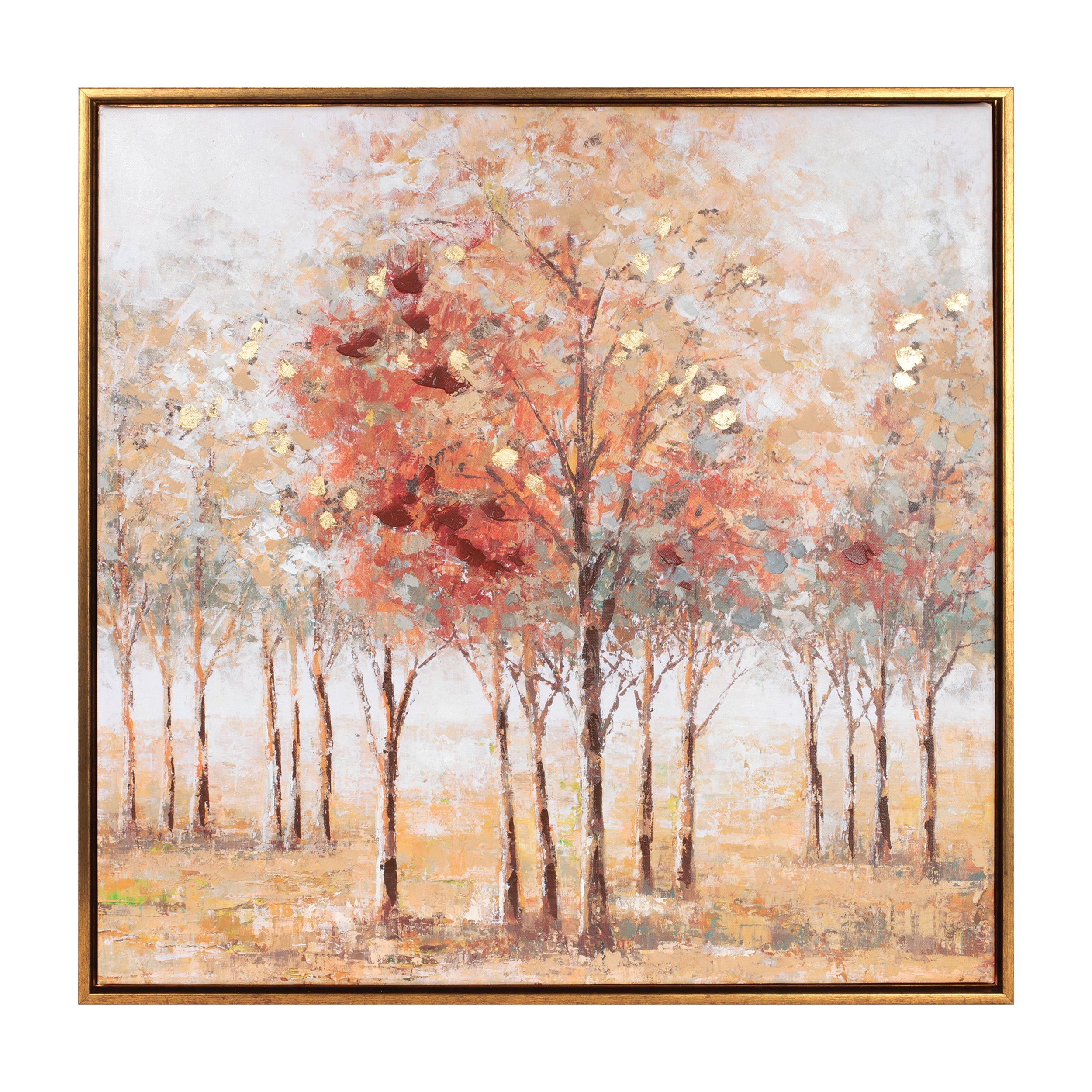 Framed Tree Canvas 24”SQ Canvas/Wood/