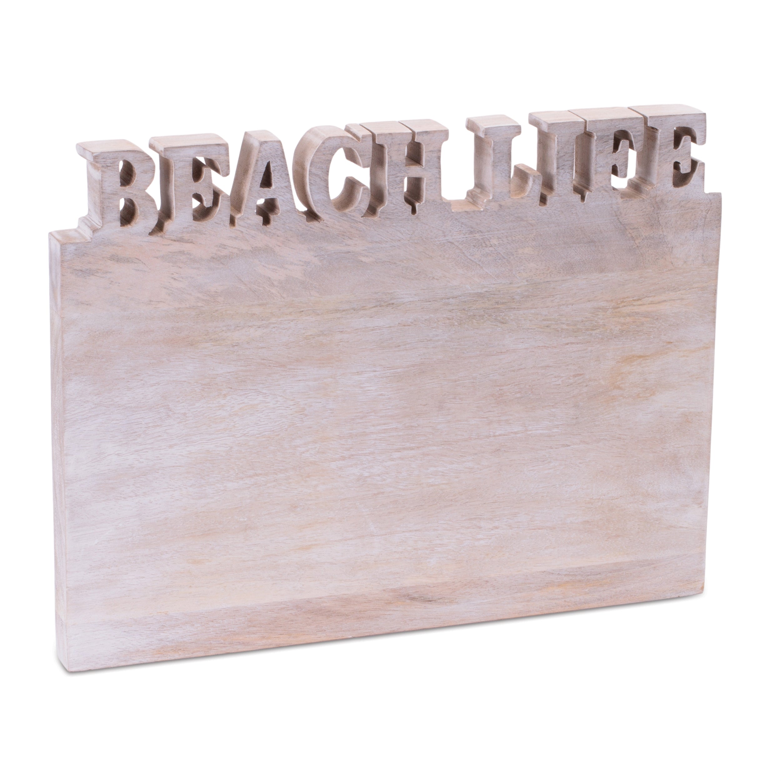 Beach Life Board 15.5"L x 11.5"H Wood