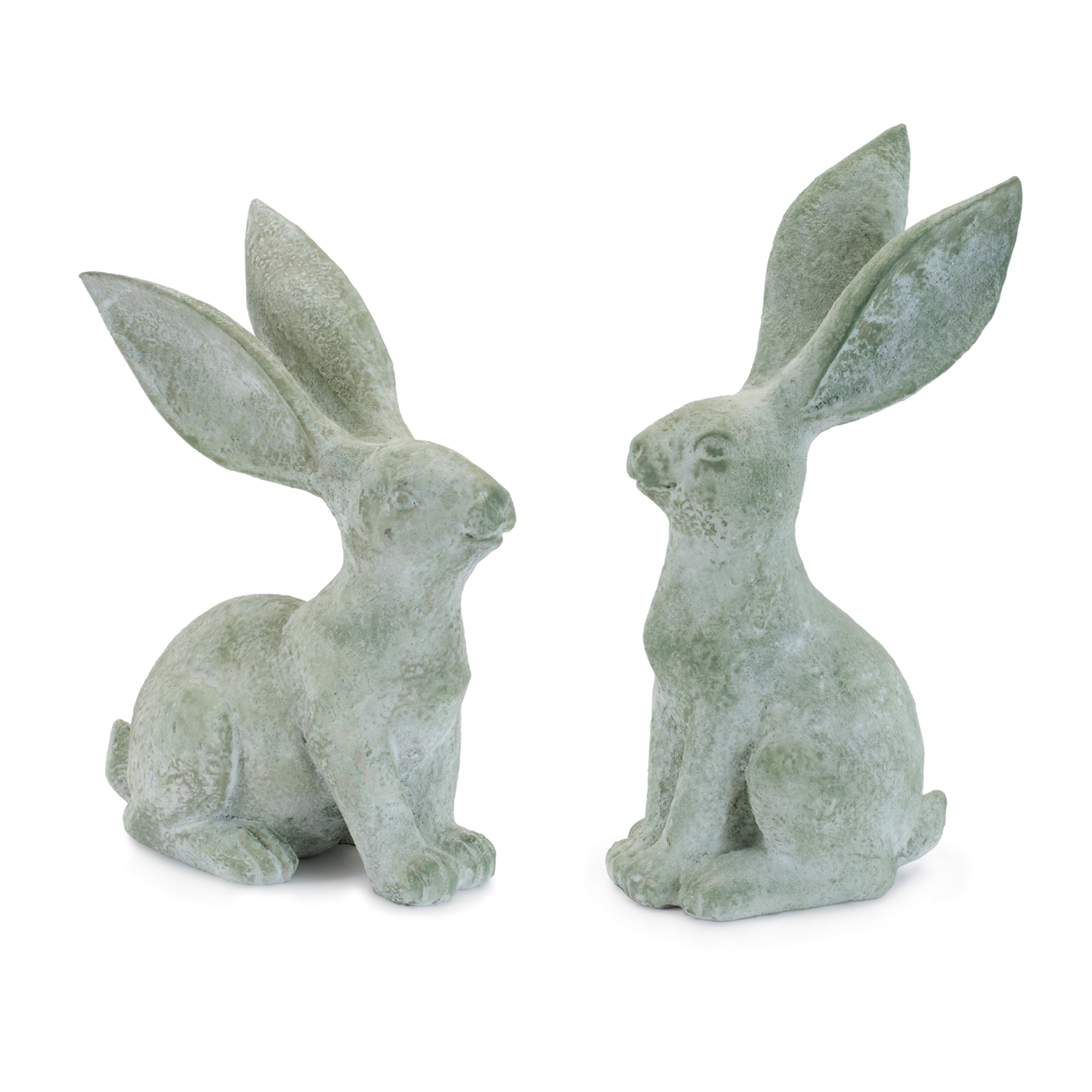Rabbit (2 Asst) 10"H, 11.5"H Resin