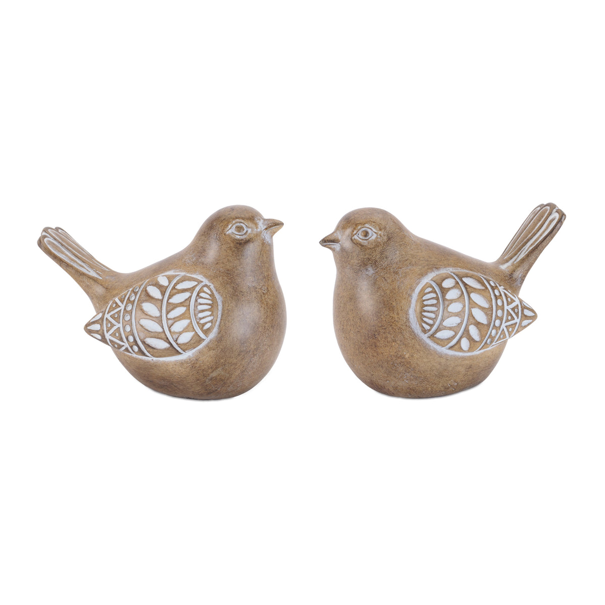 Resin Bird Figurines (S/2)
