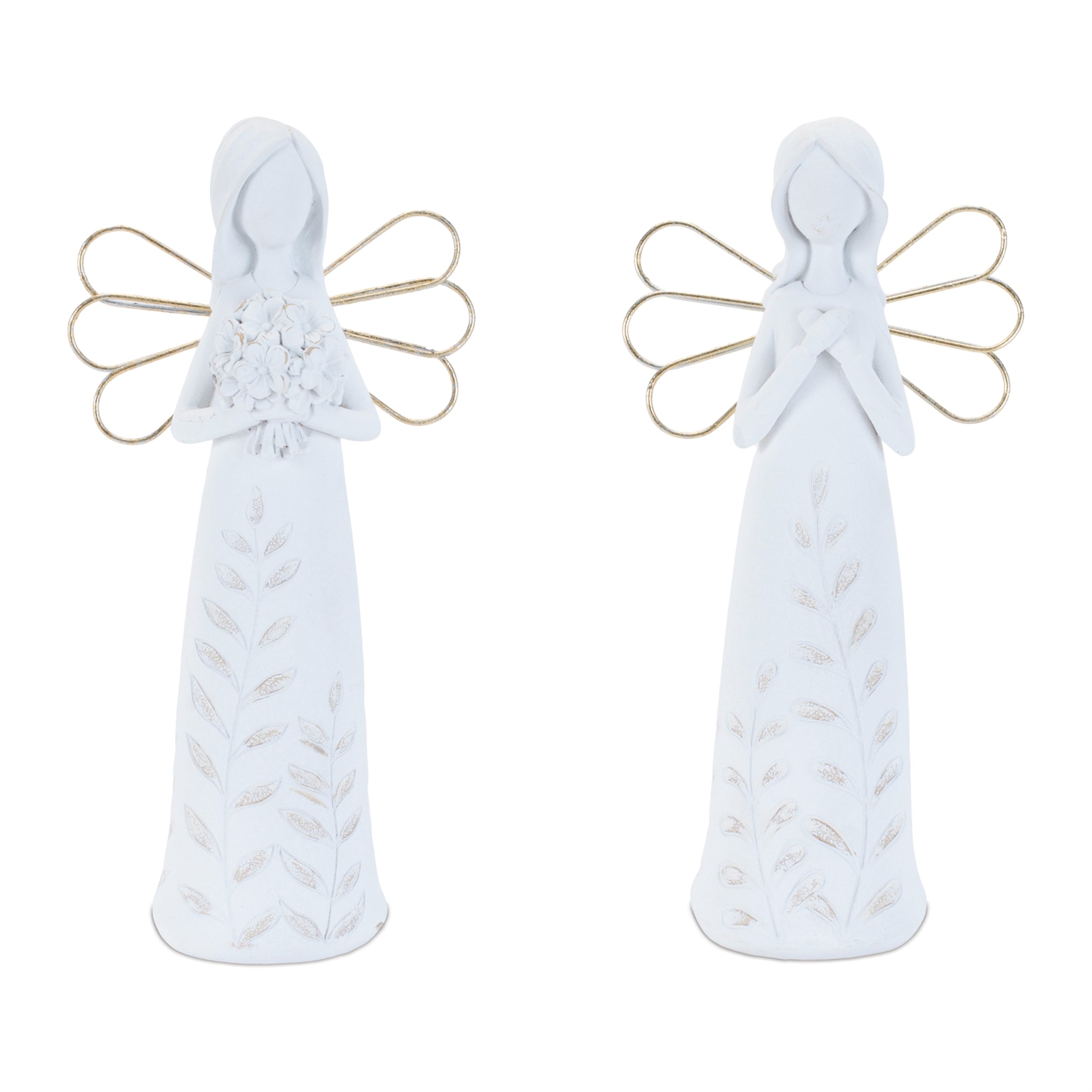 Angel (Set of 4) 9"H Resin
