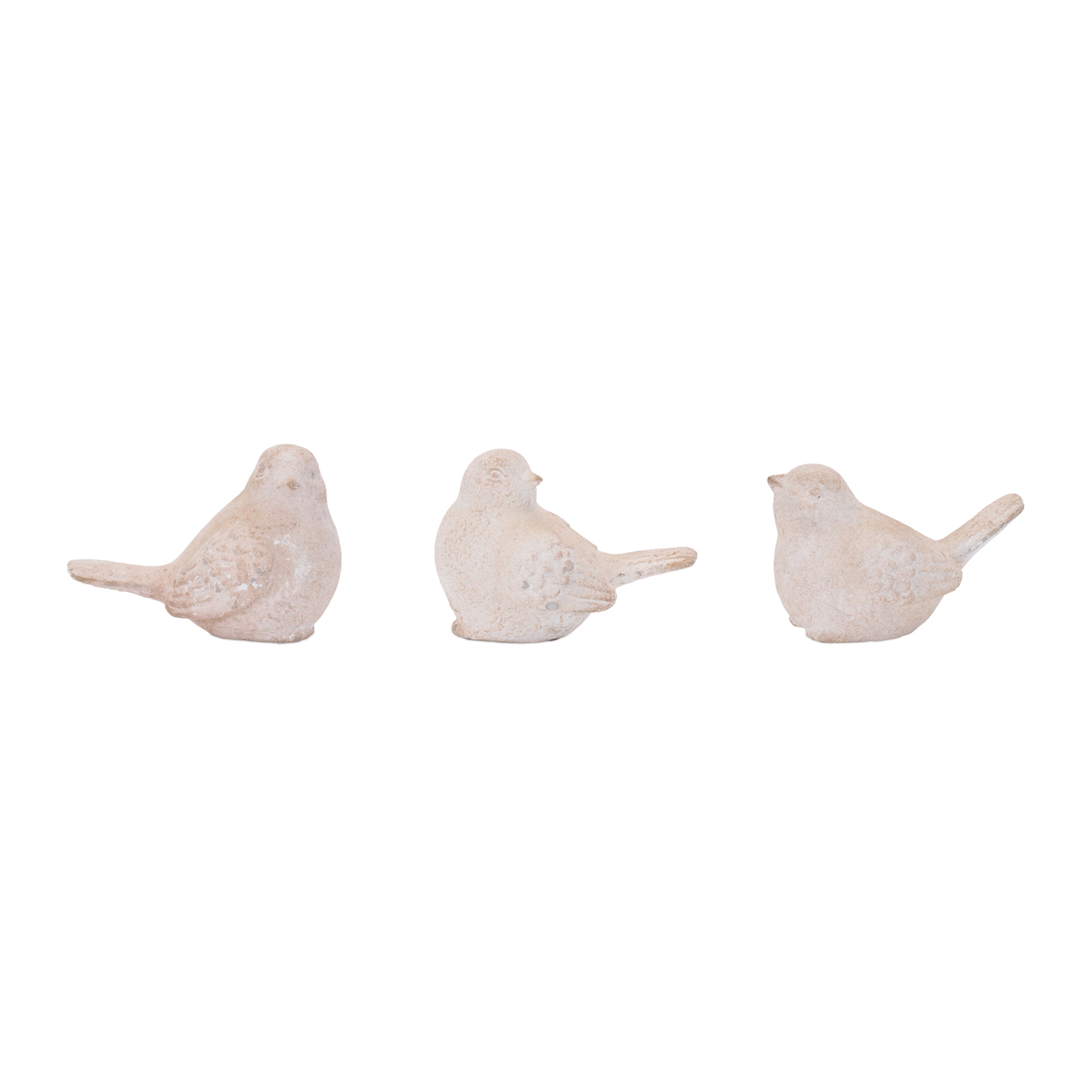 Bird (3 Asst) 4”H Resin
